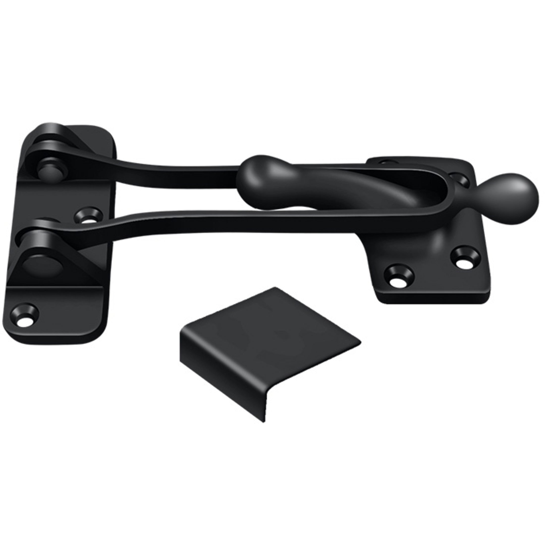 Deltana DG525U19 Solid Brass 5-Inch Door Guard