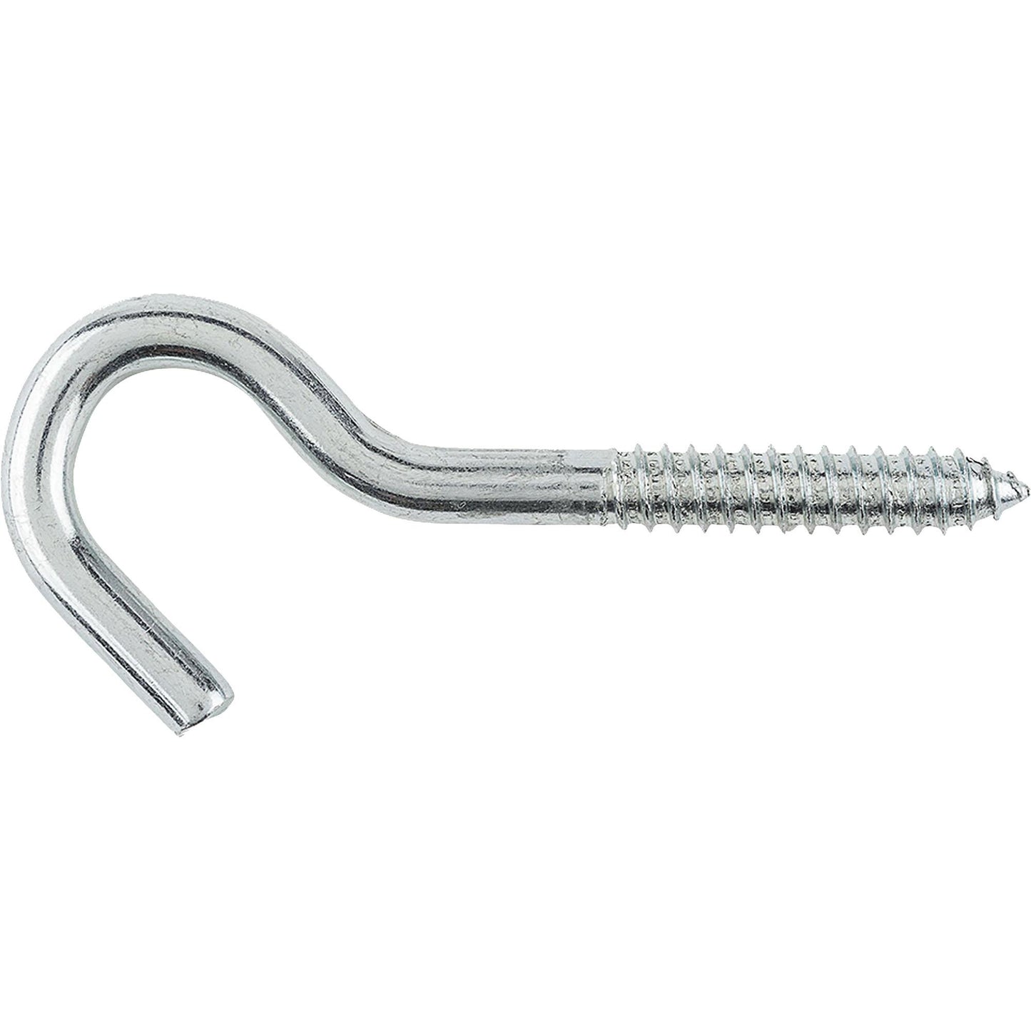 2156BC 3/8" x 4-7/8" Screw Hook 10/pk - Zinc Plated