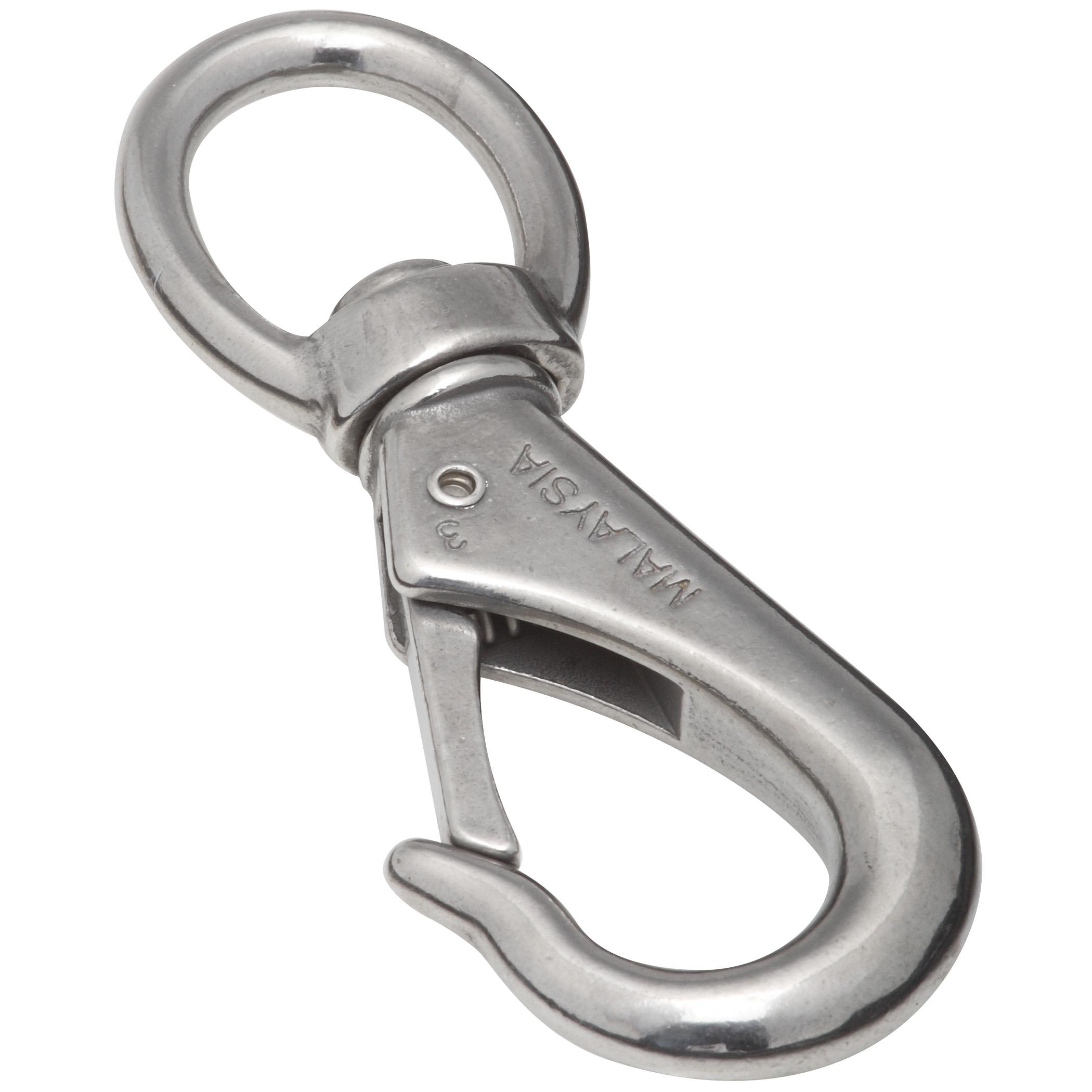 National Hardware - N262-469 3165BC, 3/4" x 4-3/8" Boat Snap in Stainless Steel