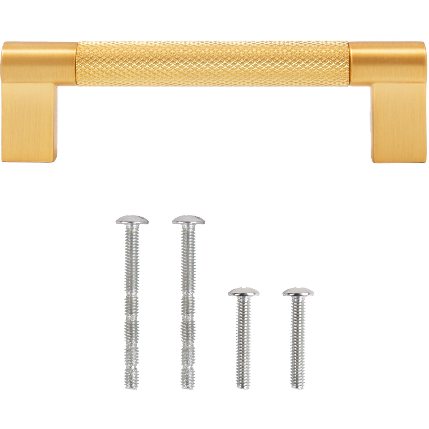 Stone Harbor Hardware Urban Cabinet Pull, 96 Millimeters, Satin Brass