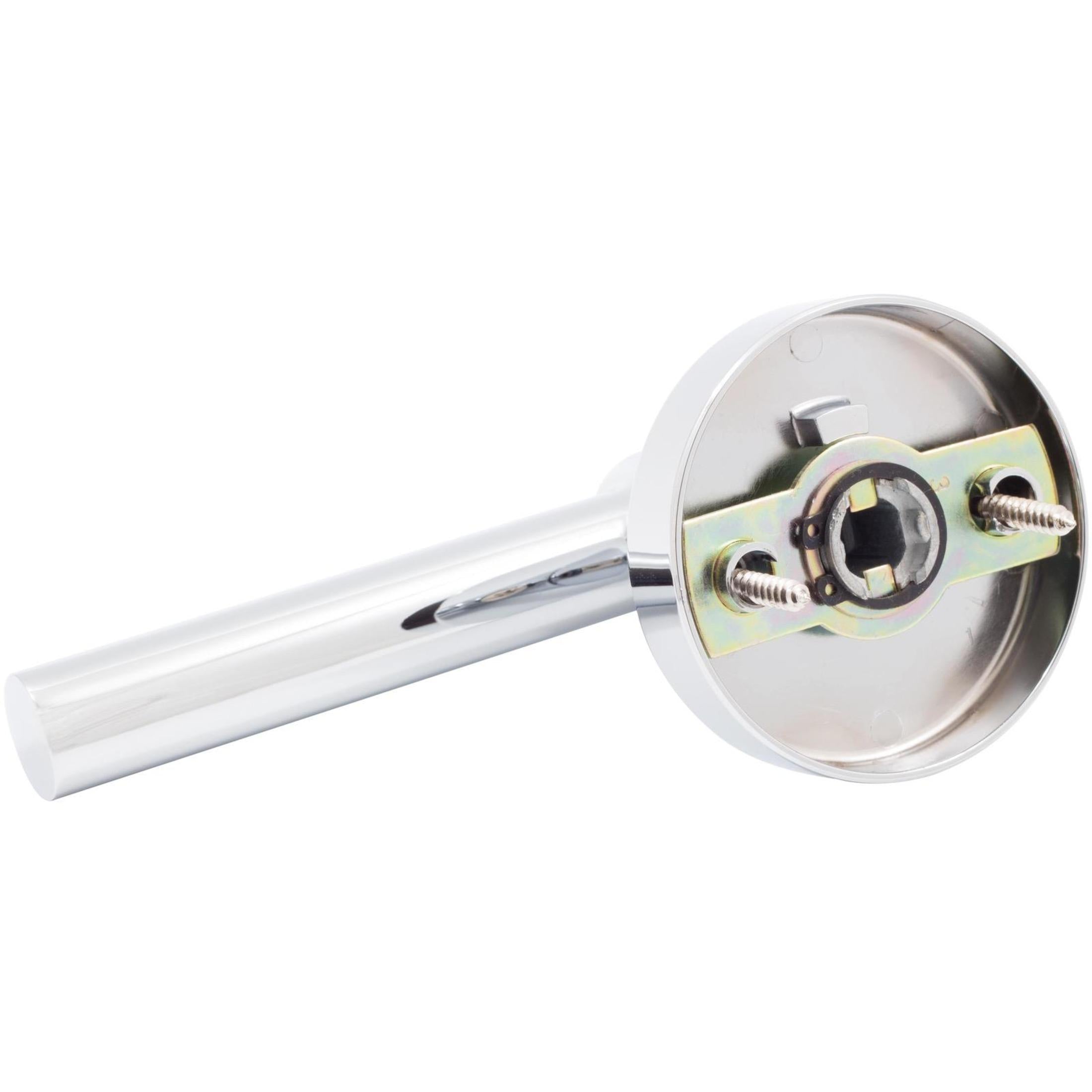 Zurich Door Lever with Round Rosette, Dummy (Non-Turning) Function