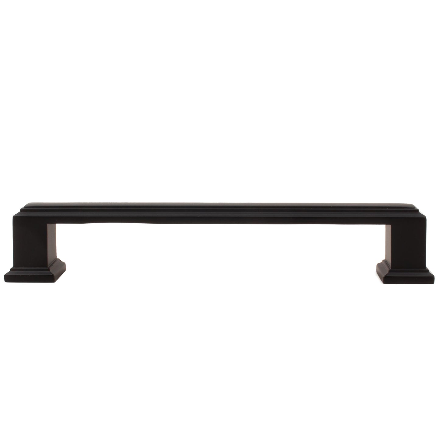 Stone Harbor Hardware Metropolis Cabinet Pull, 128 Millimeters, Matte Black
