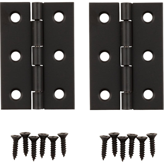 National Hardware - V1802 2" x 1-3/8" Hinge 2/pk - Oil-Rubbed Bronze