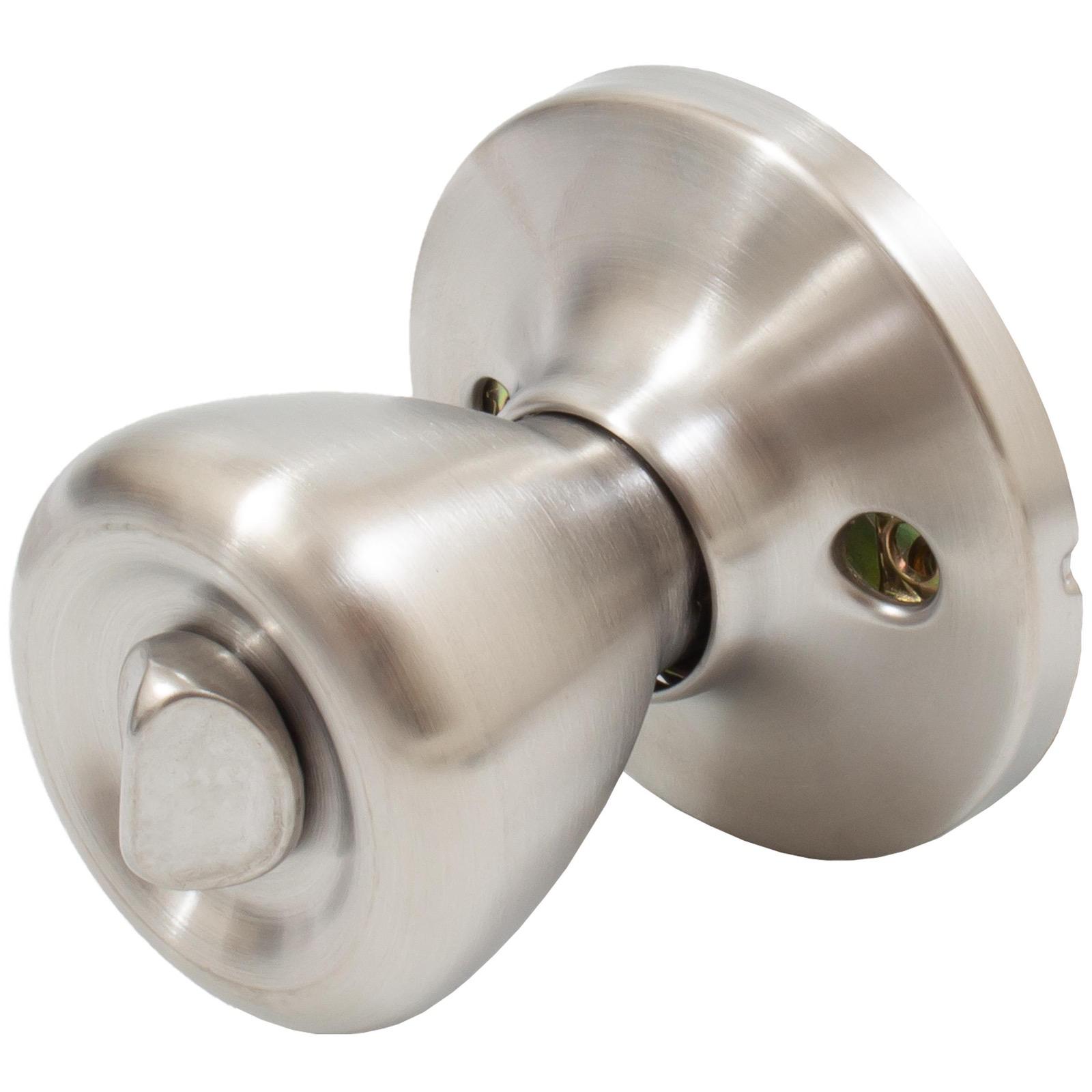 Stone Harbor Hardware Pre-Keyed Entry Work Lock, Entry Latch, SC Keyway, #89798 Key, Satin Stainless Steel