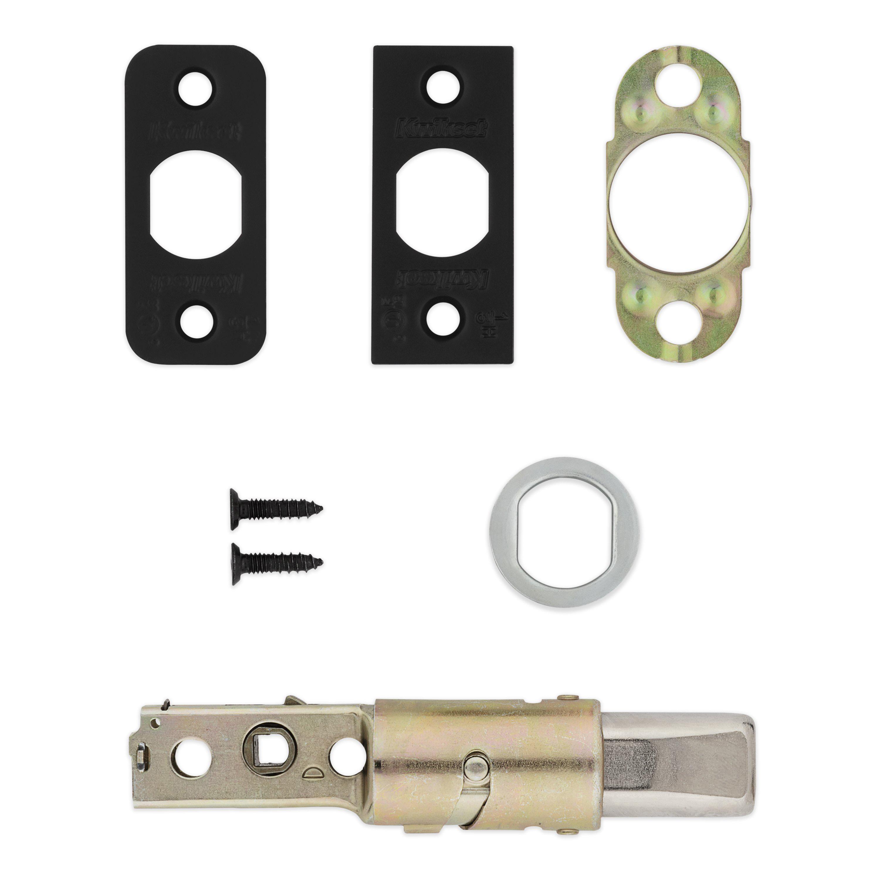 83707-002 6AL Deadbolt FD Rated with Label - Matte Black