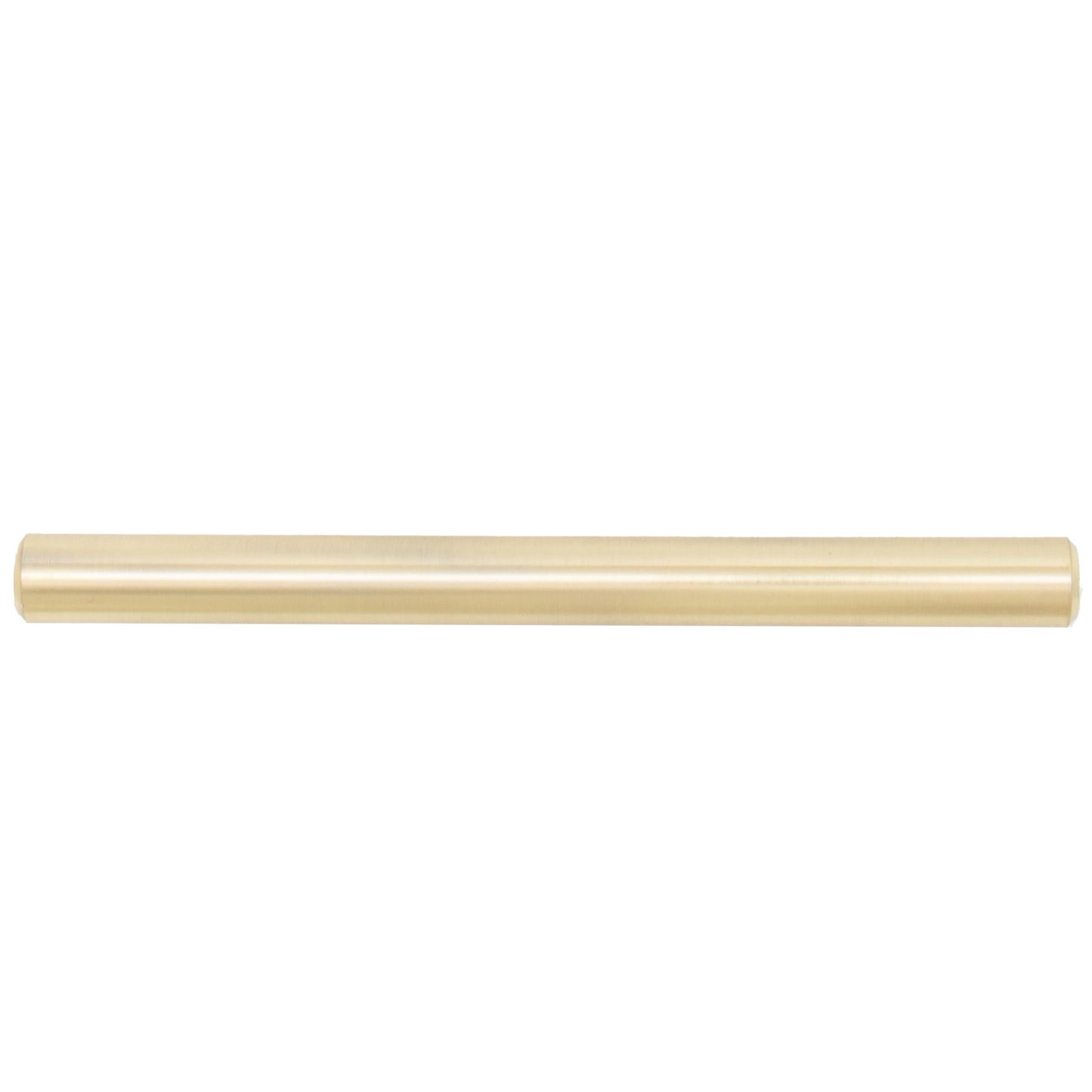 Stone Harbor Hardware Bar Cabinet Pull, 3 Inches (76 Millimeters), 136mm Overall Length, Satin Brass