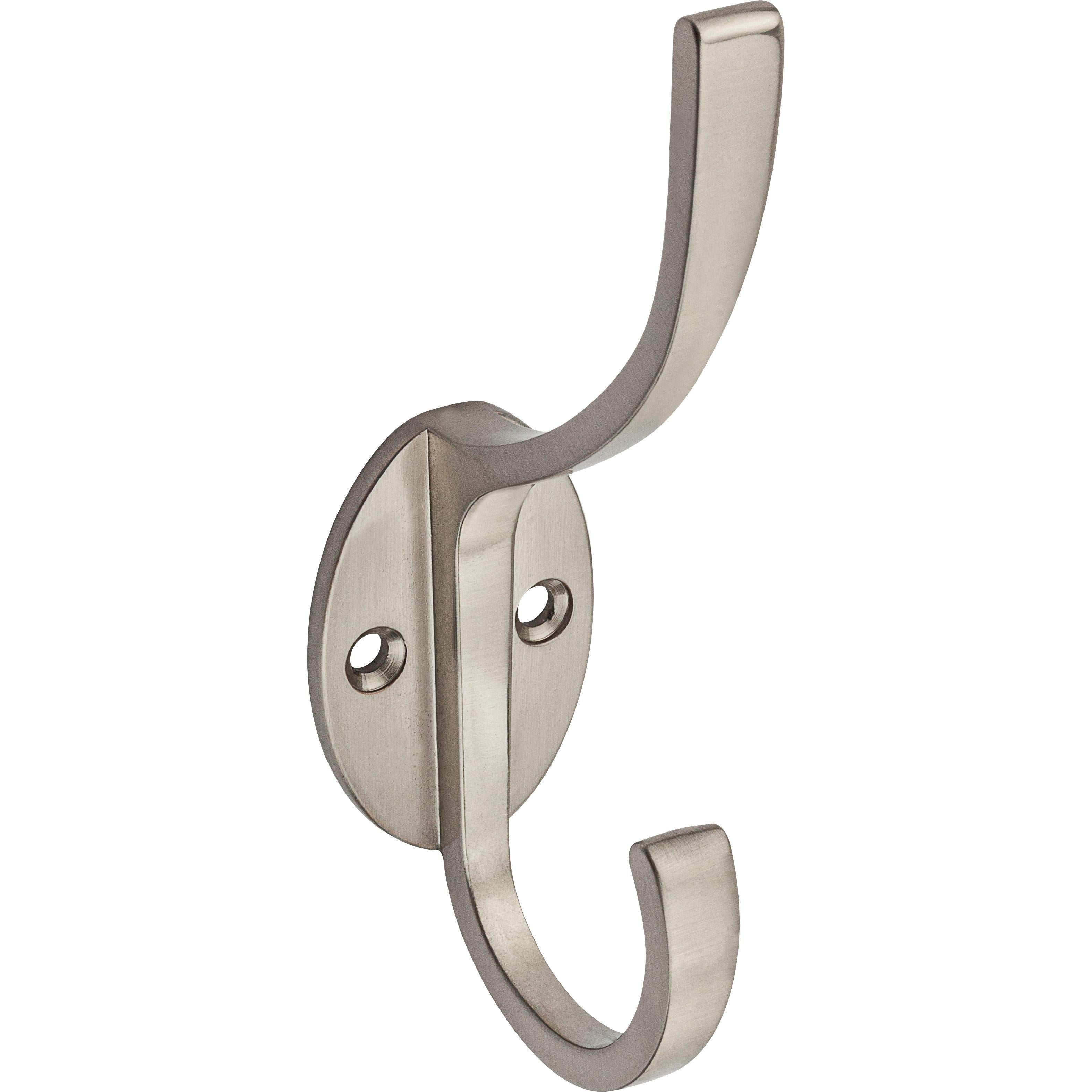 V8009 5-1/2" Modern Coat & Hat Hook - Satin Nickel