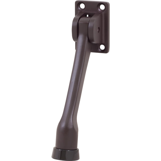 Stone Harbor Hardware Heavy-Duty Kick-Down Holder with 4 Screws, 5 Inches, Oil-Rubbed Bronze