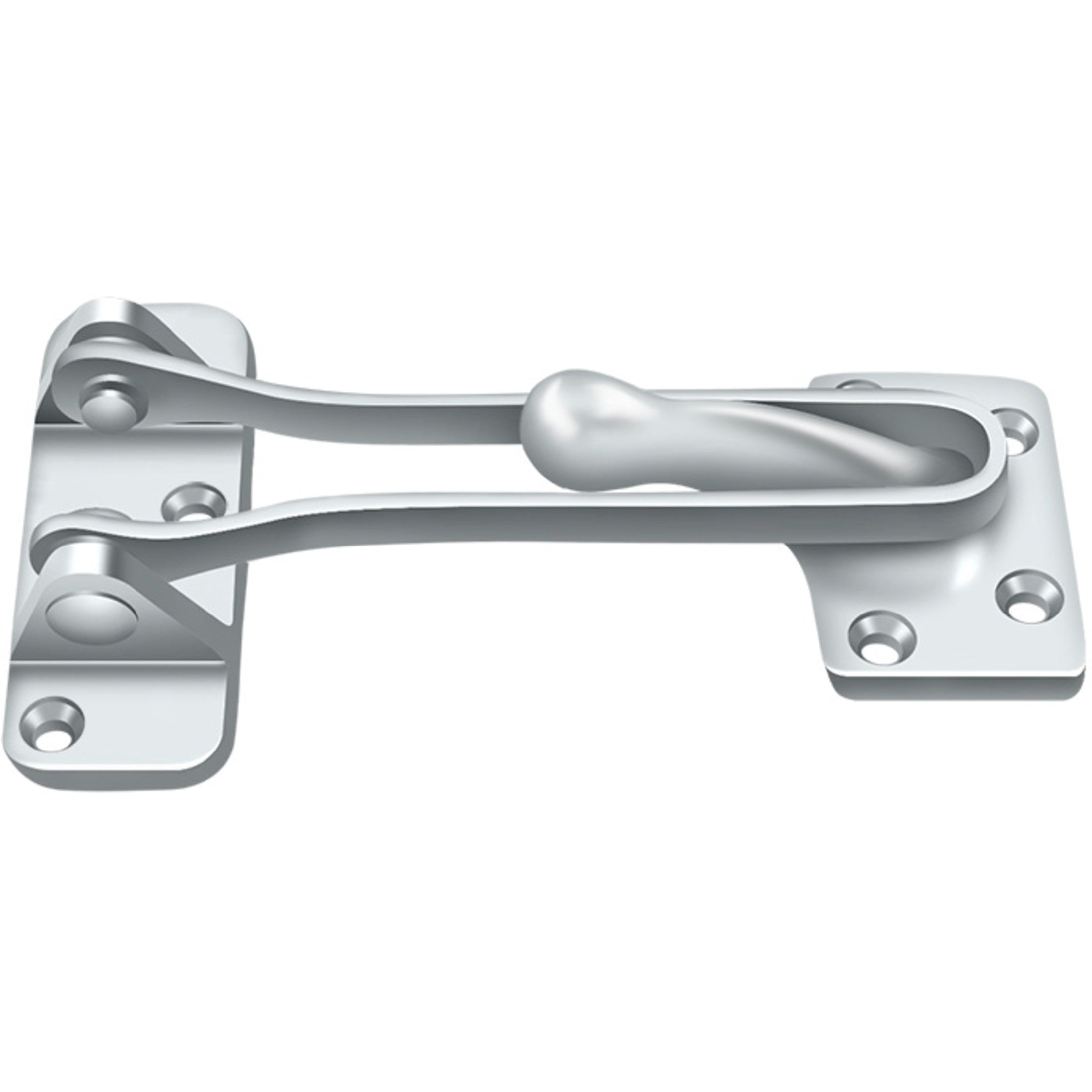 Deltana DG425U26 Solid Brass 4-Inch Door Guard