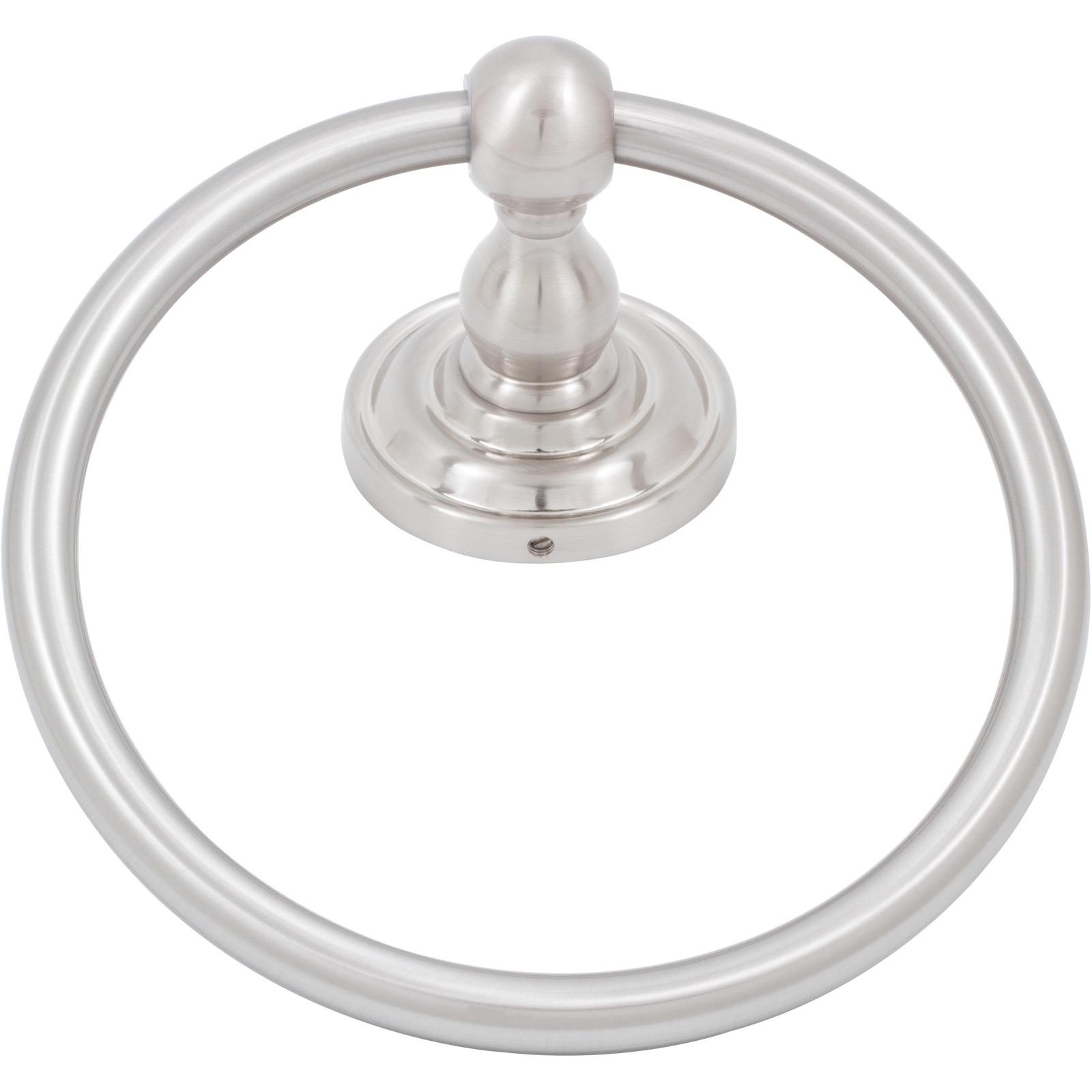 Stone Harbor Hardware Charlotte Towel Ring, Satin Nickel