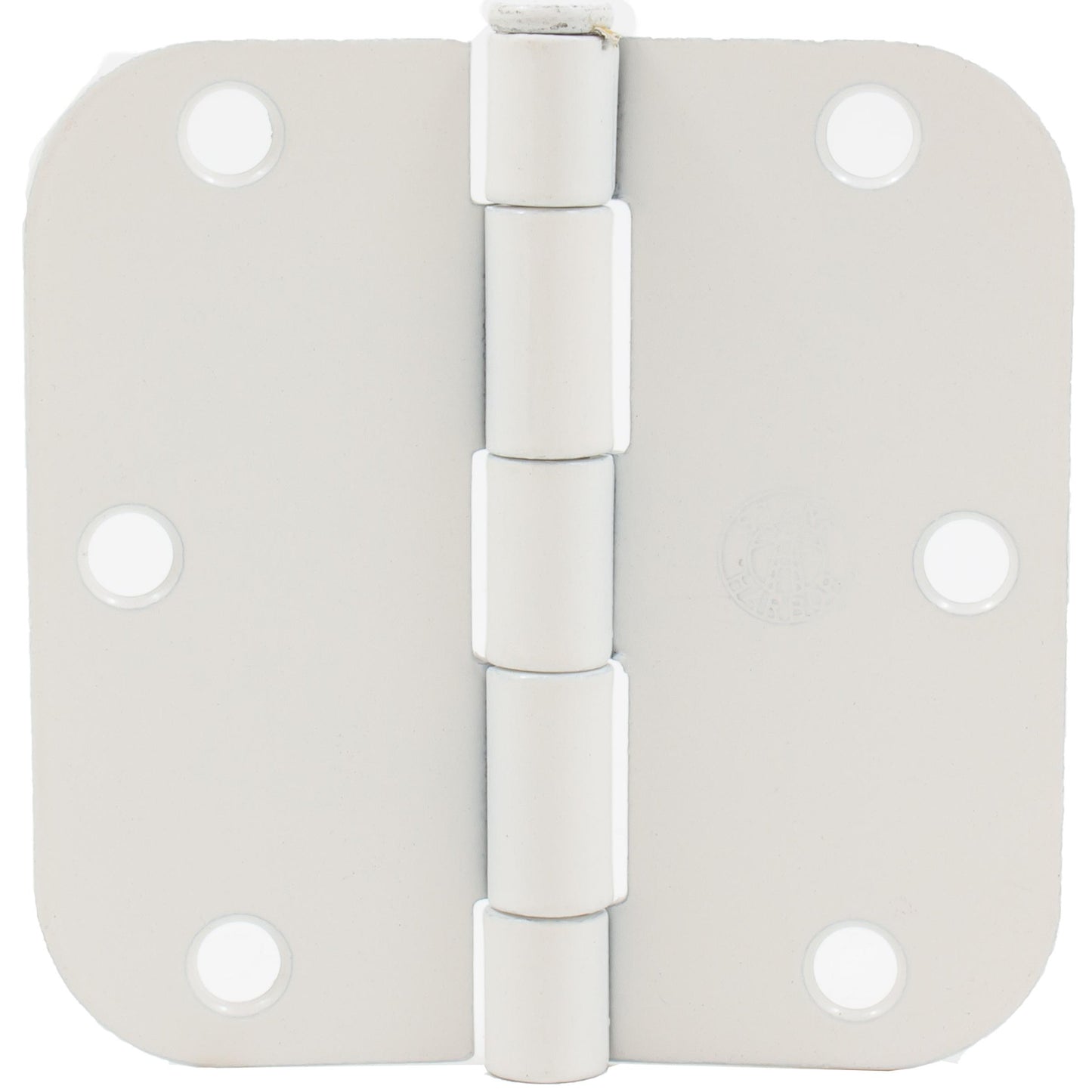 Stone Harbor Hardware Standard Hinge, 3-1/2 Inches, 5/8" Radius Corner, Bulk Pack (100 Each), Gloss White