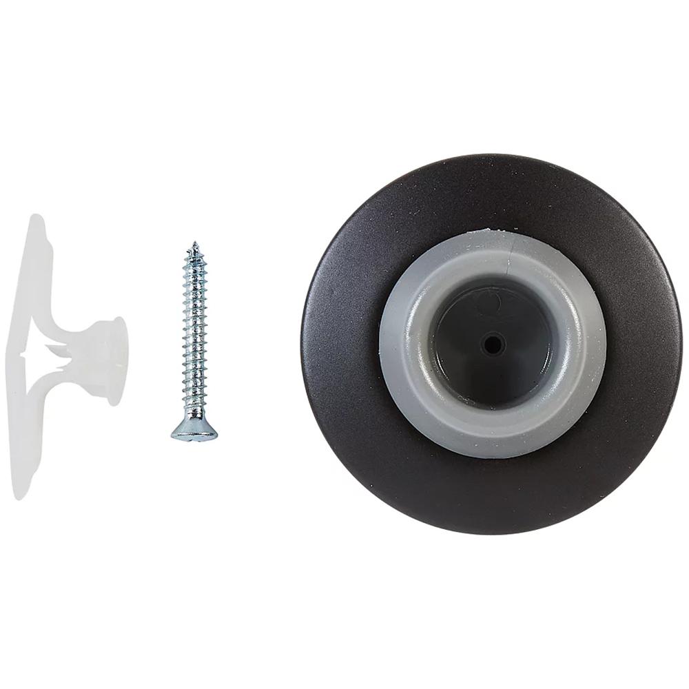 SPB9205 2-1/2" Commercial Grade Concave Wall Doorstop - Oil Rubbed Bronze