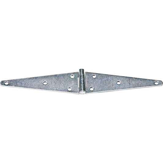 National Hardware - 282BC 10" Heavy Strap Hinge - Zinc Plated