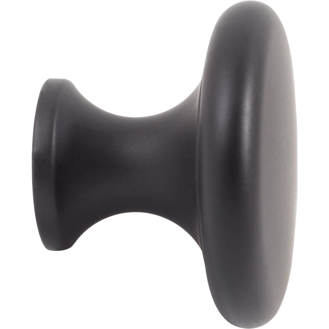 Stone Harbor Hardware Telluride Cabinet/Bi-Fold Door Knob, 1-1/2 Inches, Matte Black