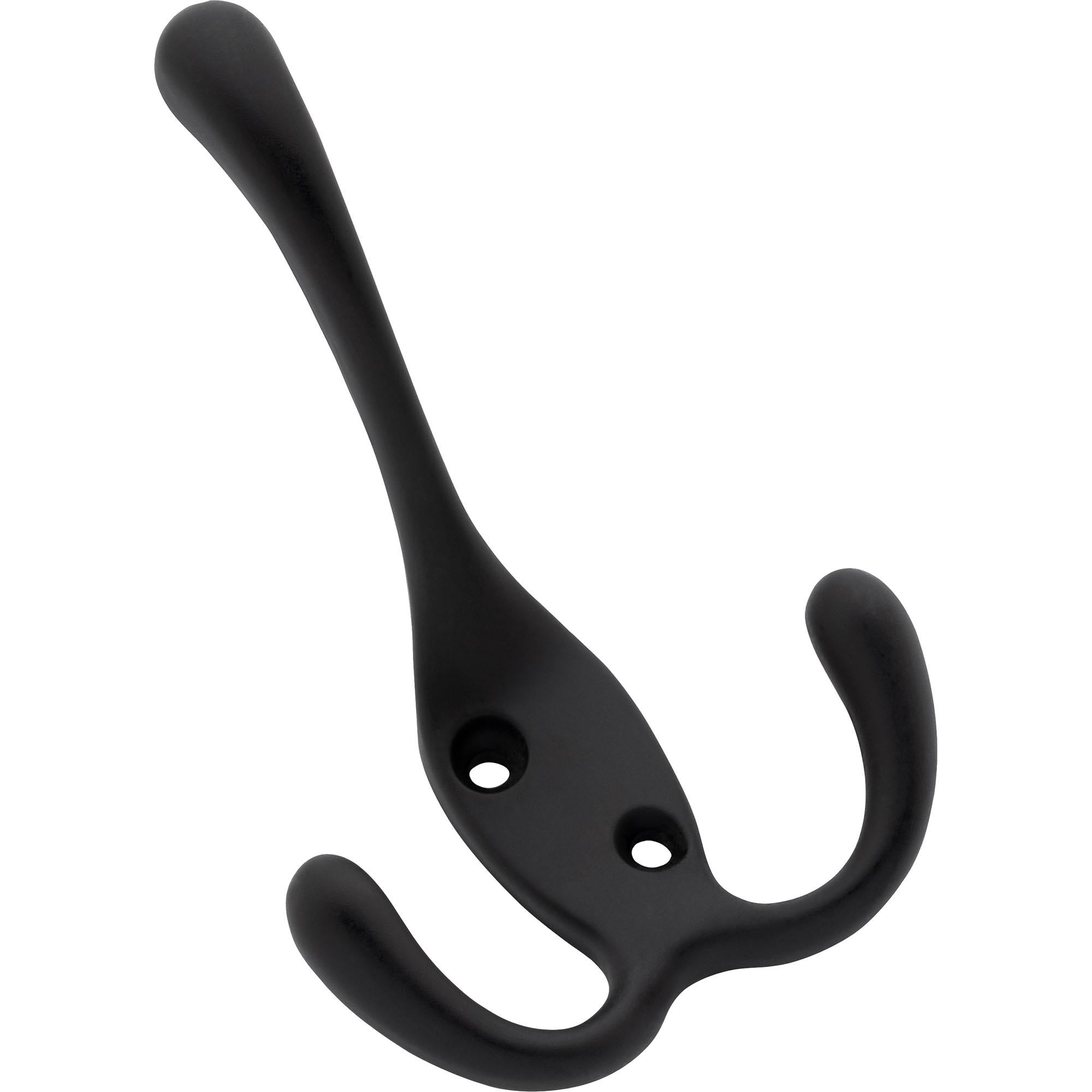 V1442 Triple Robe Hook - Matte Black