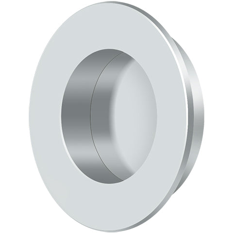 FP178U26 1-7/8" Round Flush Pull - Polished Chrome