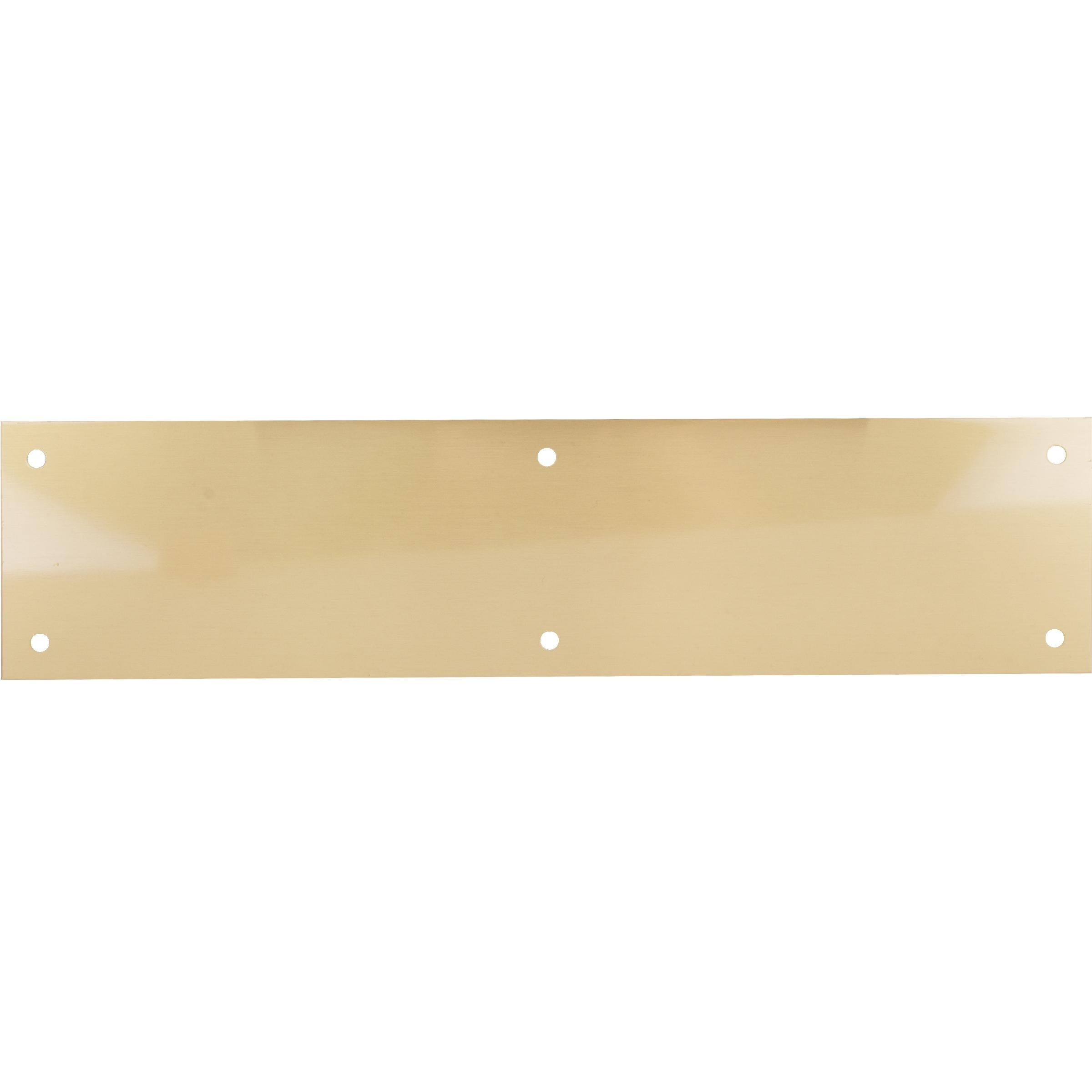 8200B4 3-1/2" x 15" Push Plate - Satin Brass