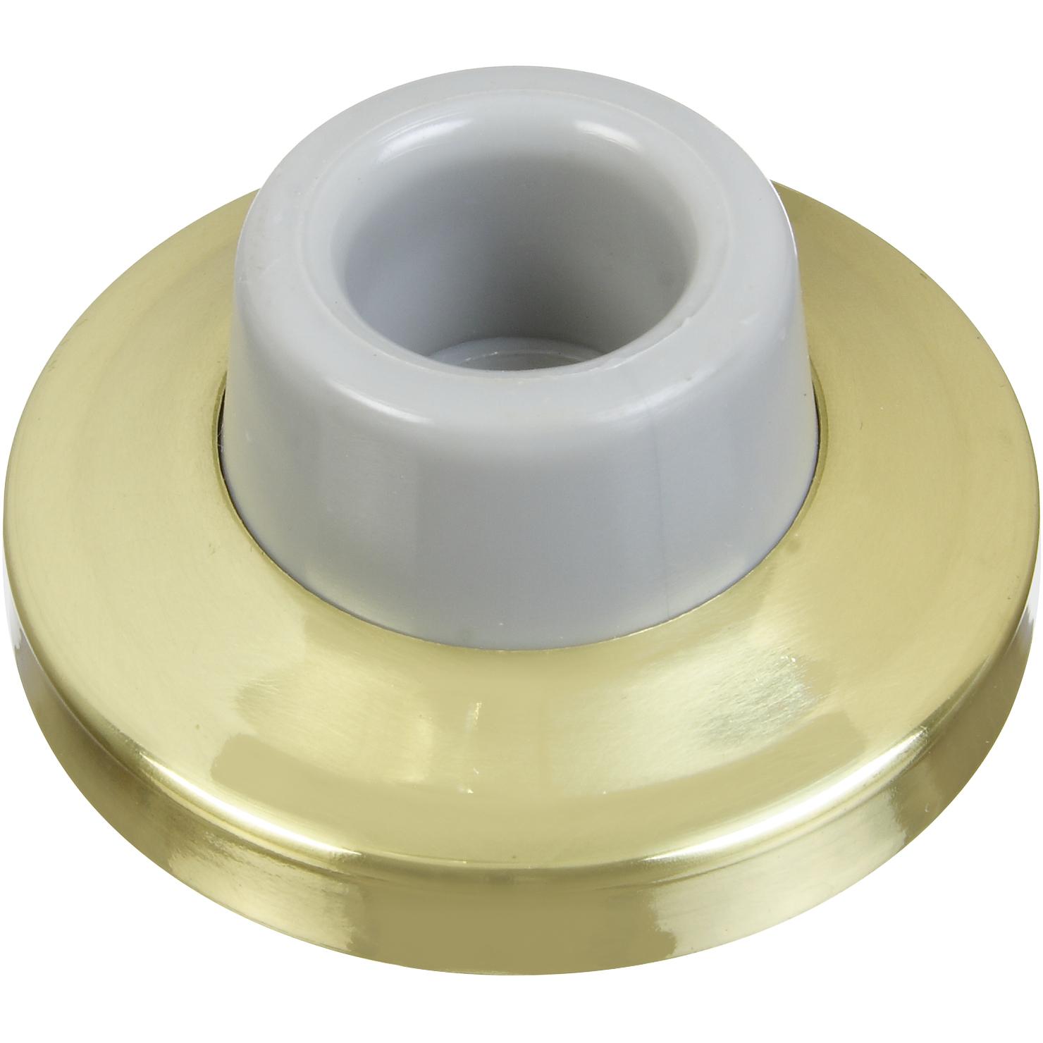 National Hardware - V1935 Wall Door Stop - Polished Brass