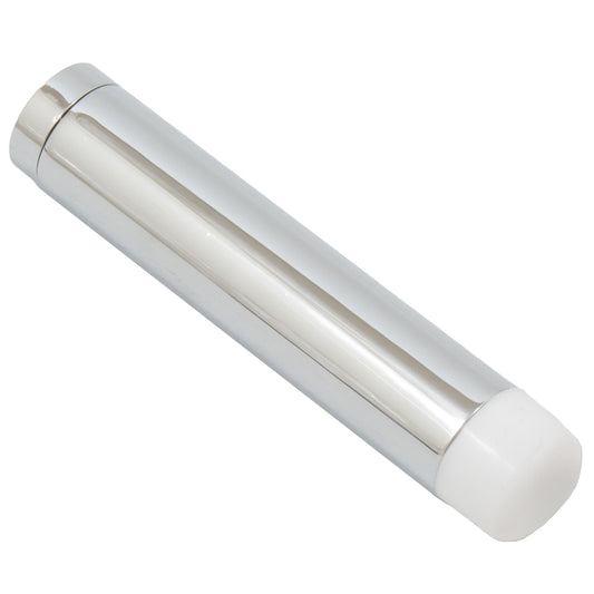Stone Harbor Hardware Contemporary Round Door Stop, 3 Inches, Polished Chrome