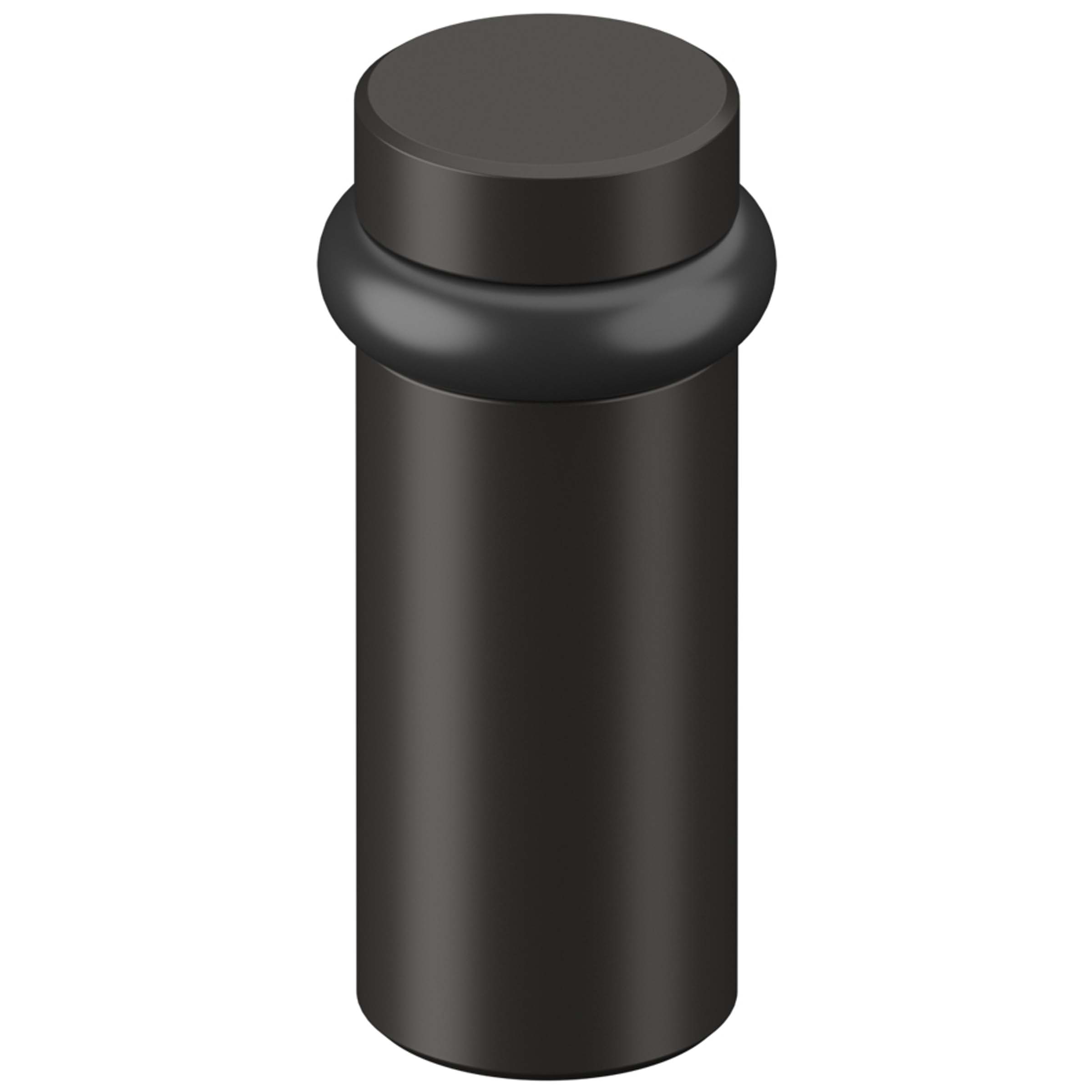 DELTANA Round Universal Floor Bumper 3", Solid Brass (Oil-Rubbed Bronze)