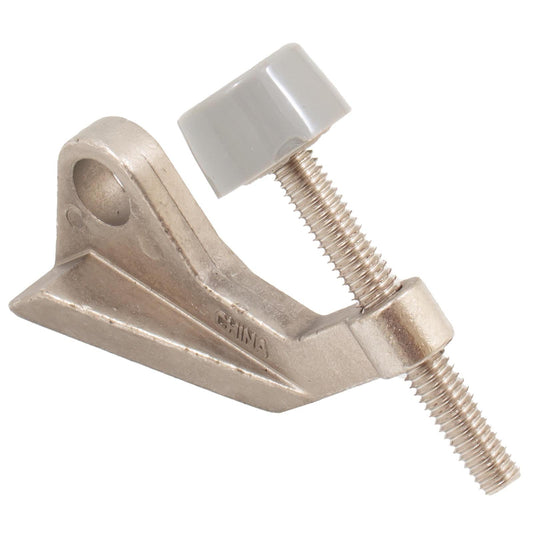 Door Saver Commercial Hinge Stop - Satin Nickel