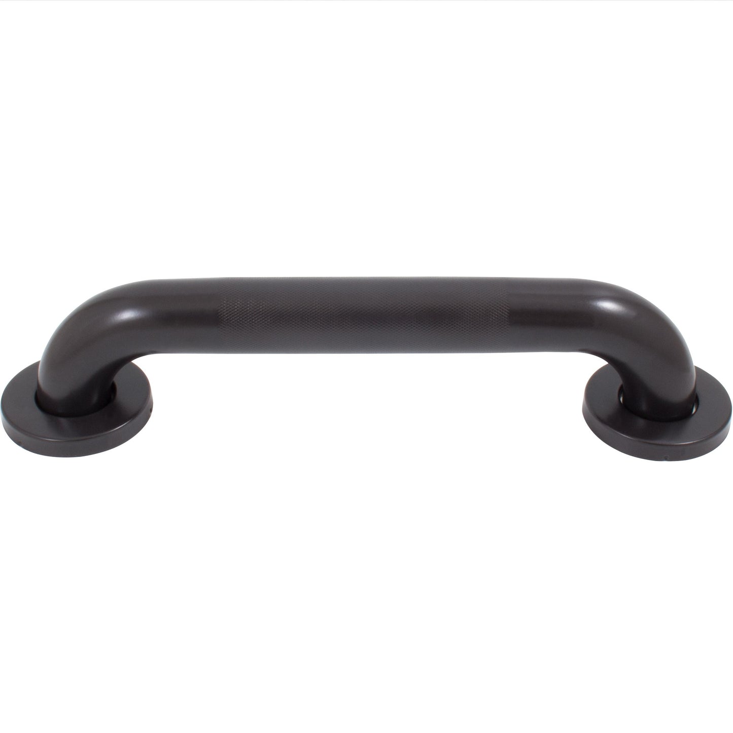 Stone Harbor Hardware Knurled Grab Bar, 36 Inches, 1-1/2" Diameter, 1-1/2" Wall Clearance, Concealed Screws, Dark Bronze