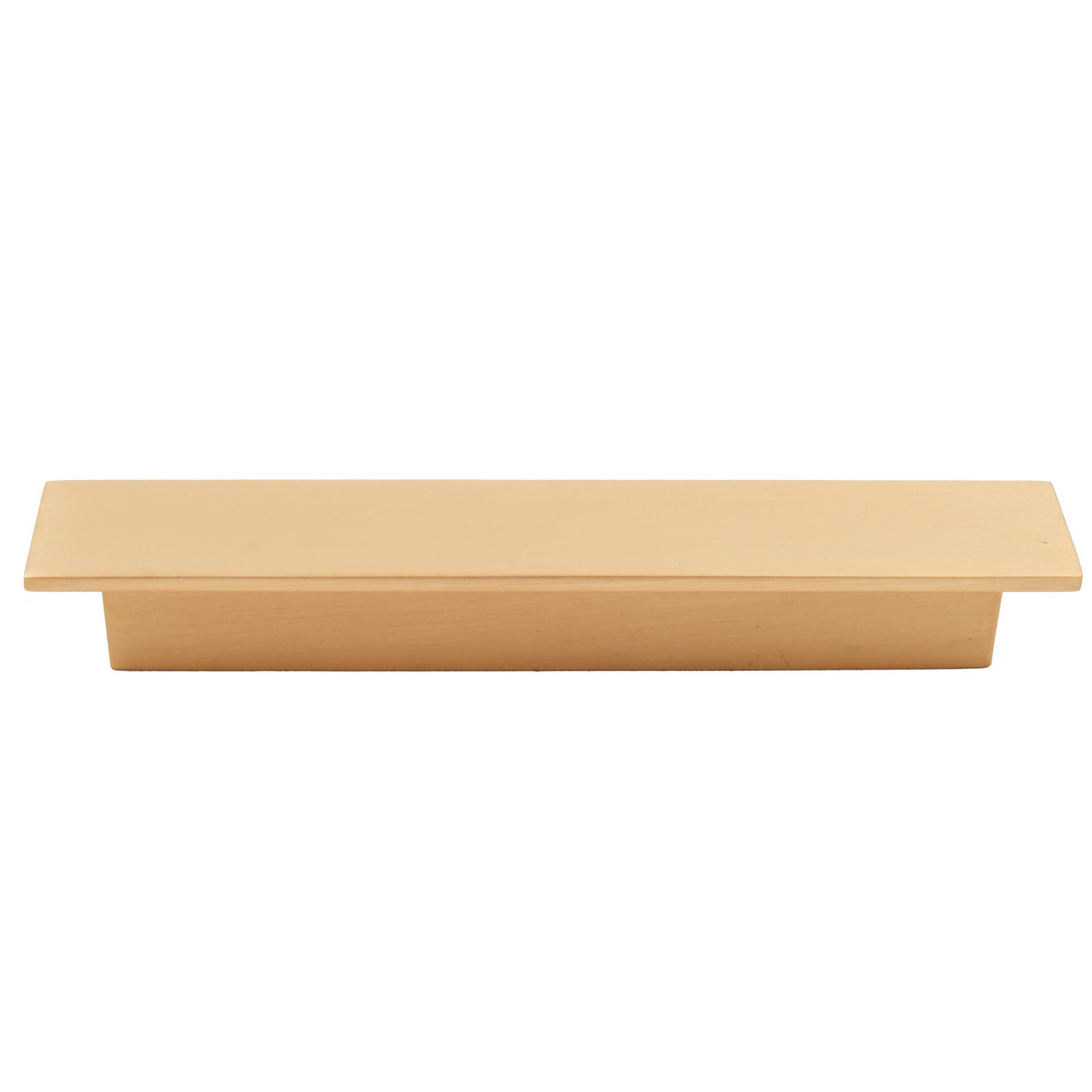 Stone Harbor Hardware Mesa Cabinet Pull, 3 Inches, 96 Millimeters, Satin Brass