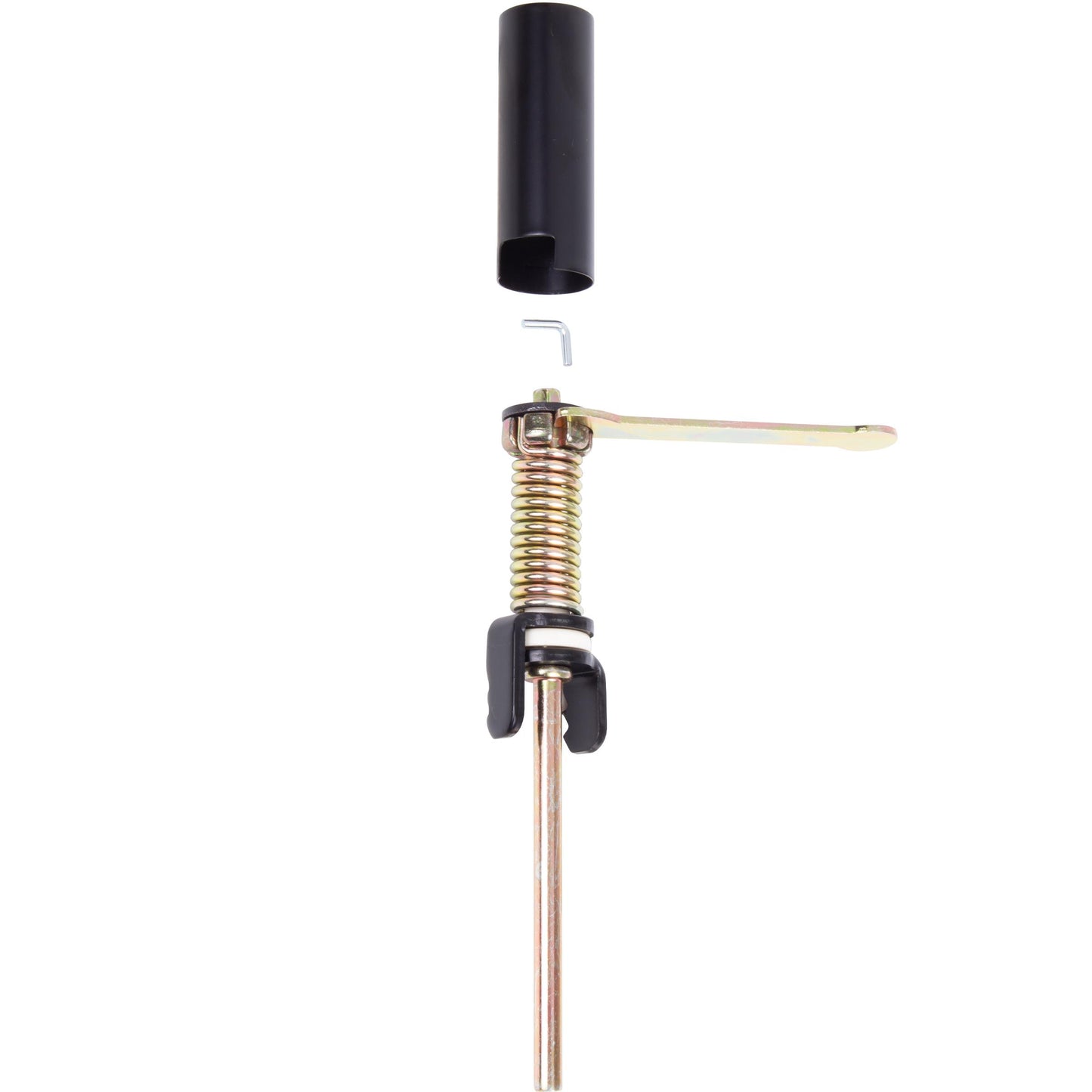 Stone Harbor Hardware Hinge Pin Door Closer, Matte Black