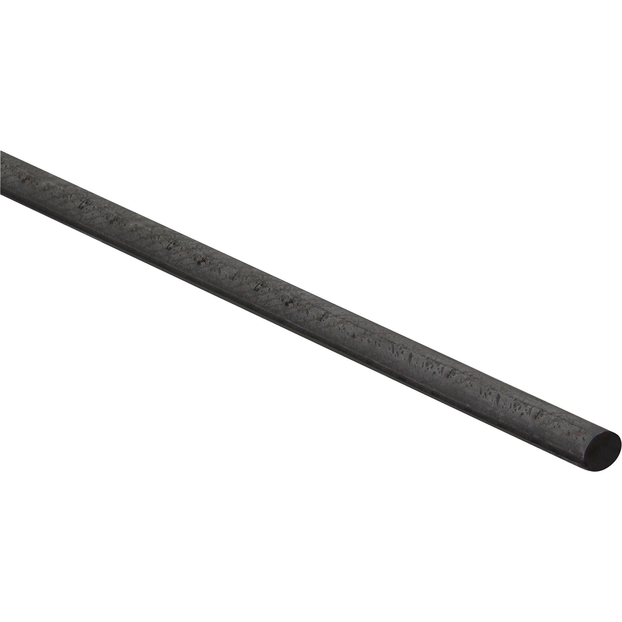 4055BC 1/2" x 48" Smooth Rod - Plain Steel