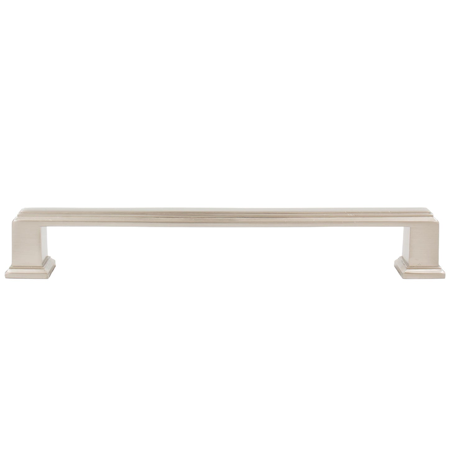Stone Harbor Hardware Metropolis Cabinet Pull, 160 Millimeters, Satin Nickel