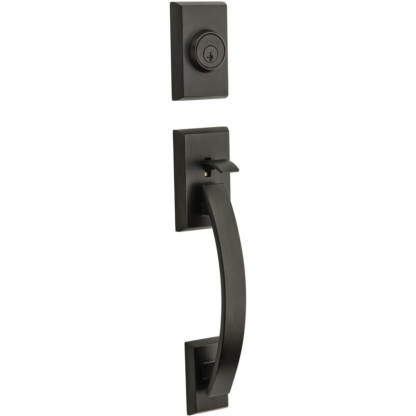 800TVH LIP 11P SMT 6AL STRKP Tavaris Handleset for 966 Trims - Venetian Bronze
