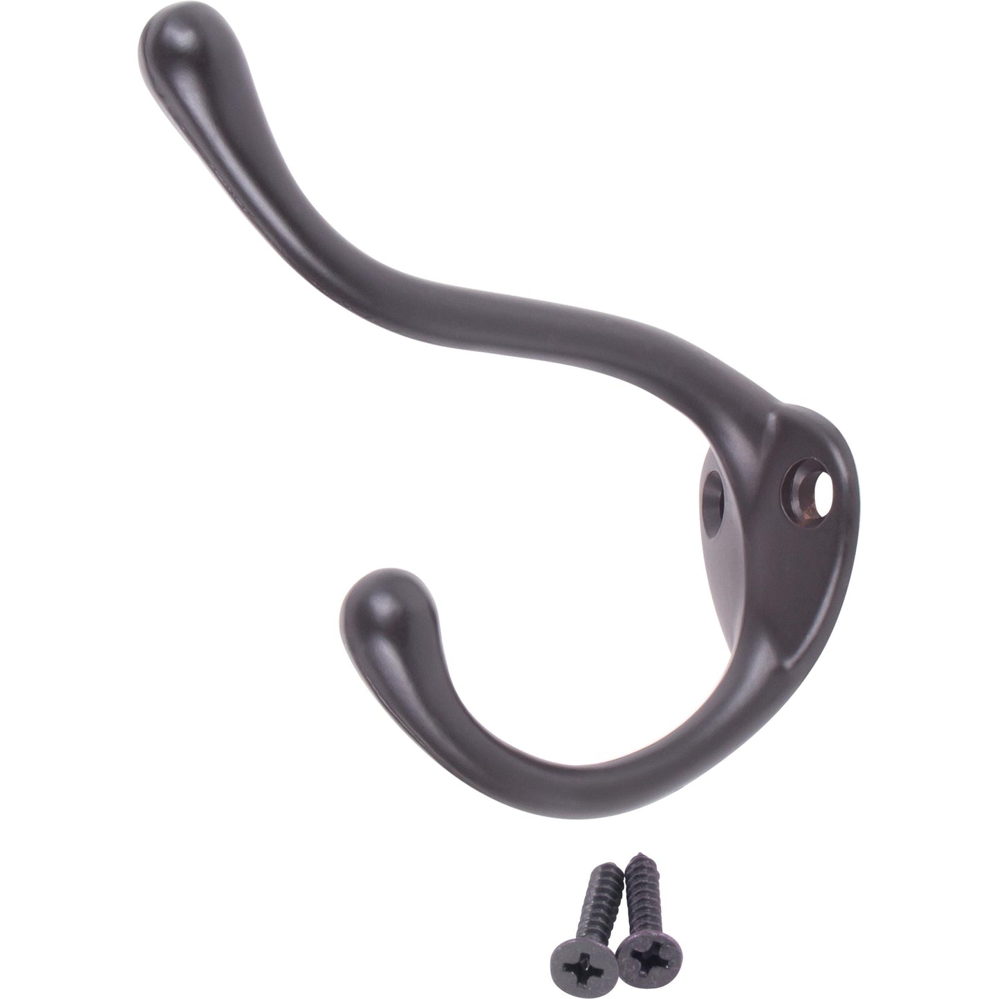 Stone Harbor Hardware Coat & Hat Hook, 3-1/2" High, 2-1/4" Projection, Oil-Rubbed Bronze