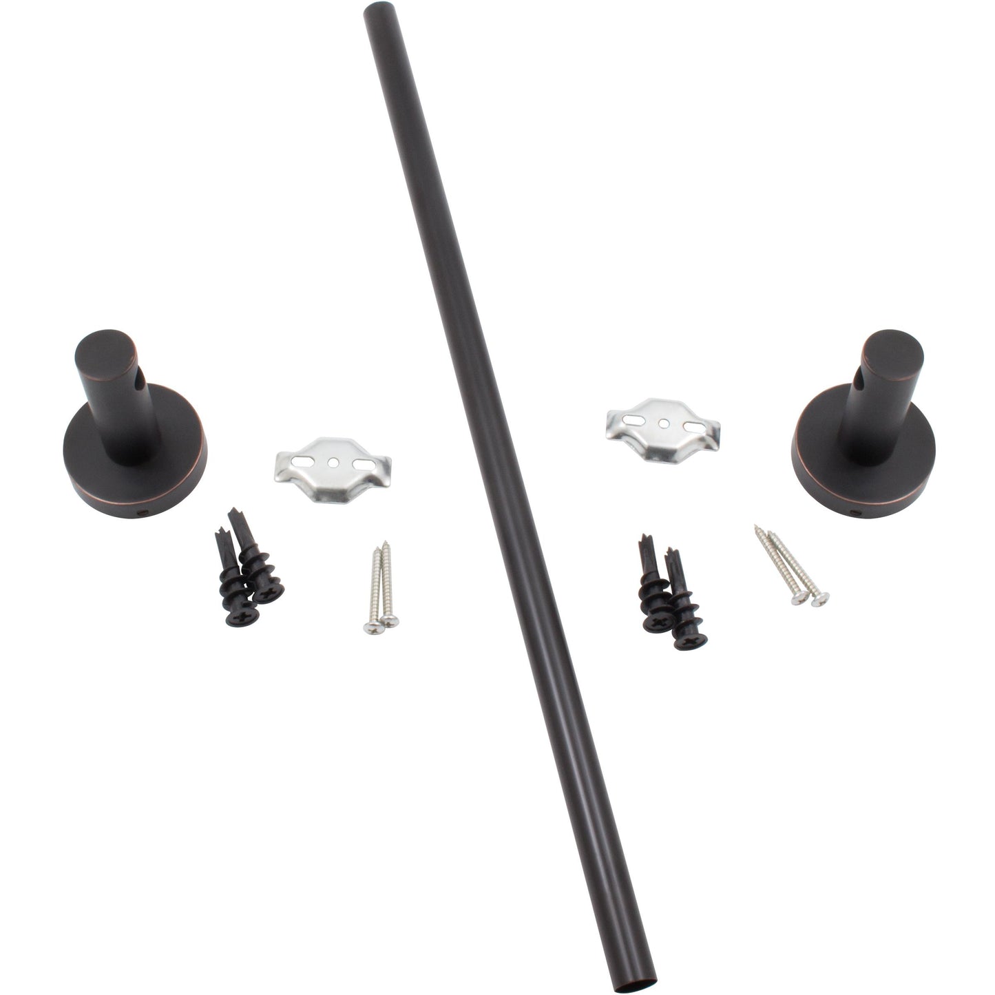 Stone Harbor Hardware Zurich Towel Bar, 30 Inches, Vintage Bronze