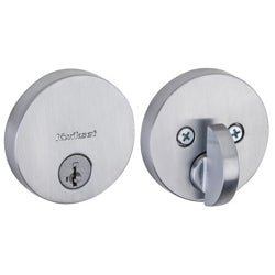 Uptown Single Cylinder Round Deadbolt - 258 Series with Smartkey - Boxpack