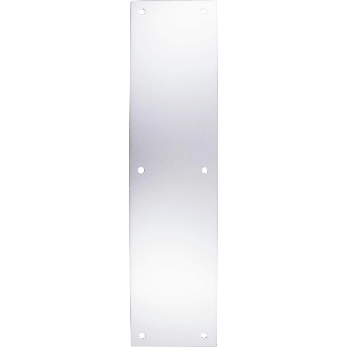 Stone Harbor Hardware Push Plate, 3-1/2" x 15", Satin Aluminum