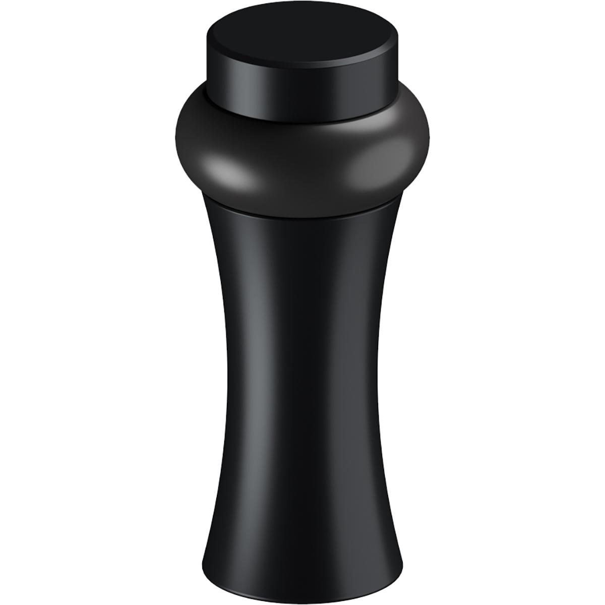 UFBD3505U19 3-1/2" Round Universal Floor Bumper - Matte Black