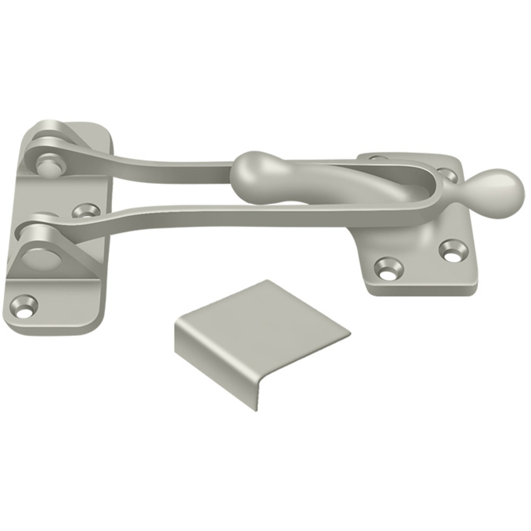 Deltana DG525U15 Solid Brass 5-Inch Door Guard