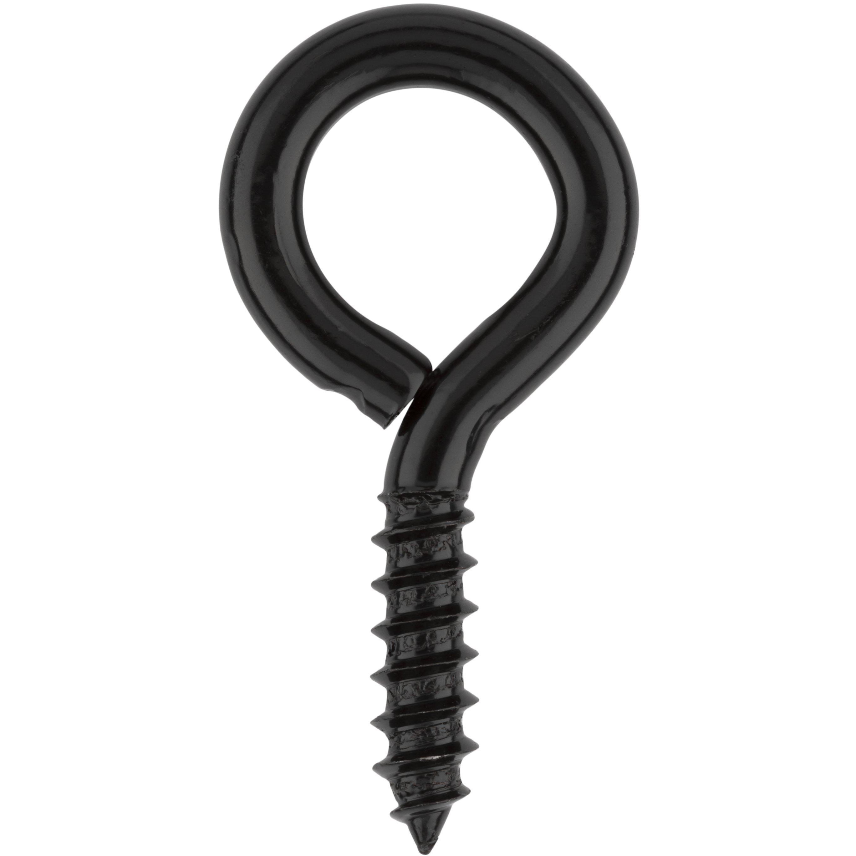 National Hardware - N820-089 V2014 Screw Eyes, 2-5/8", Storm Shine Finish