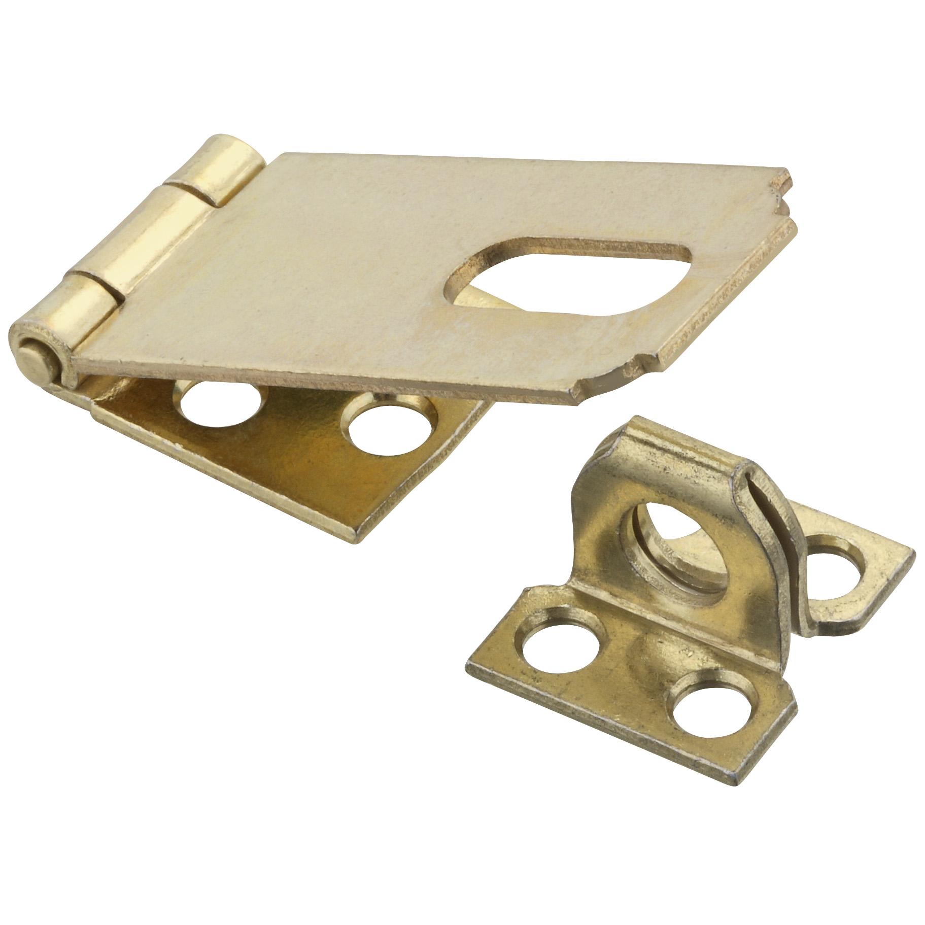 V30 2-1/2" Safety Hasp 1/pk - Polished Brass
