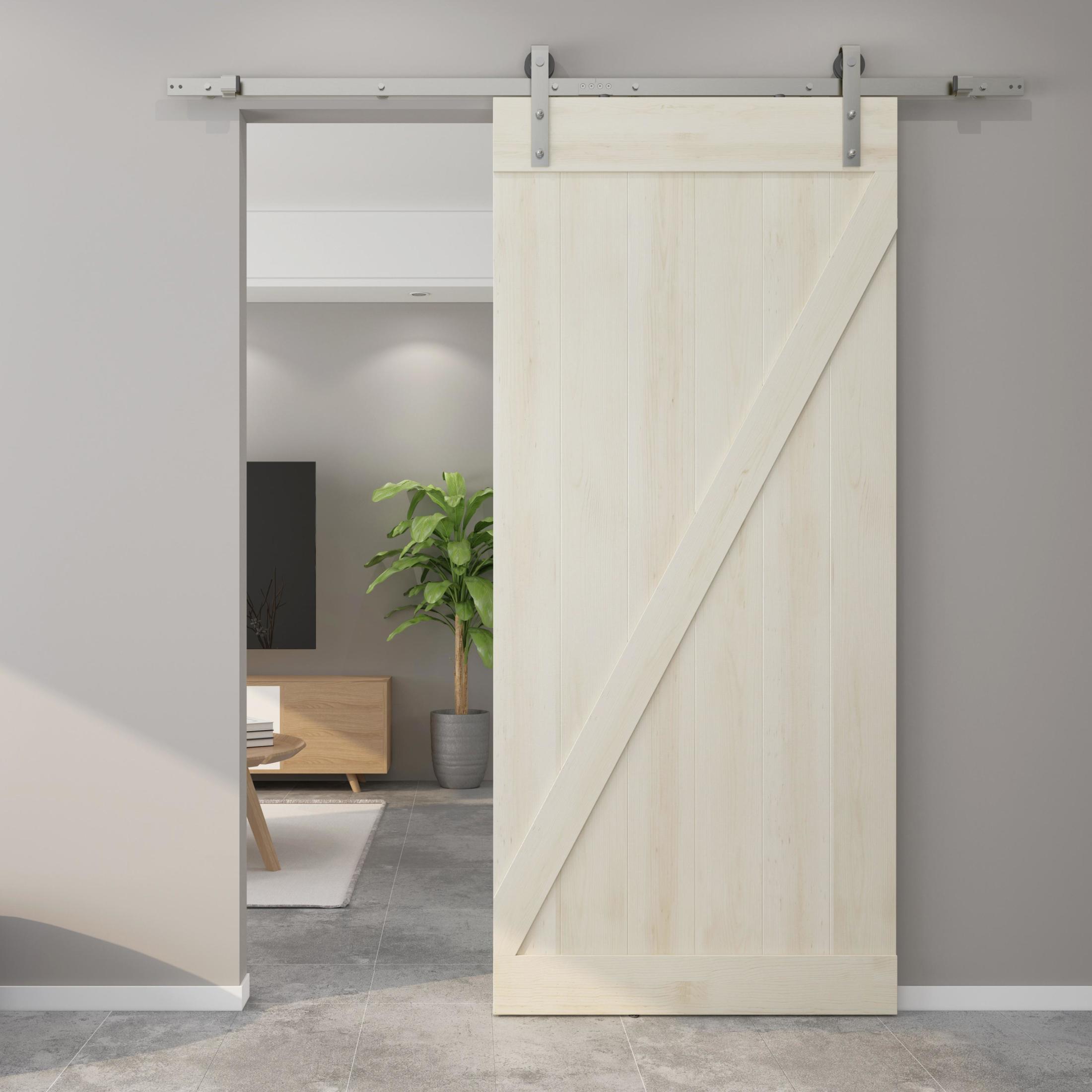 Barn Strap Style Sliding Door Hardware Set