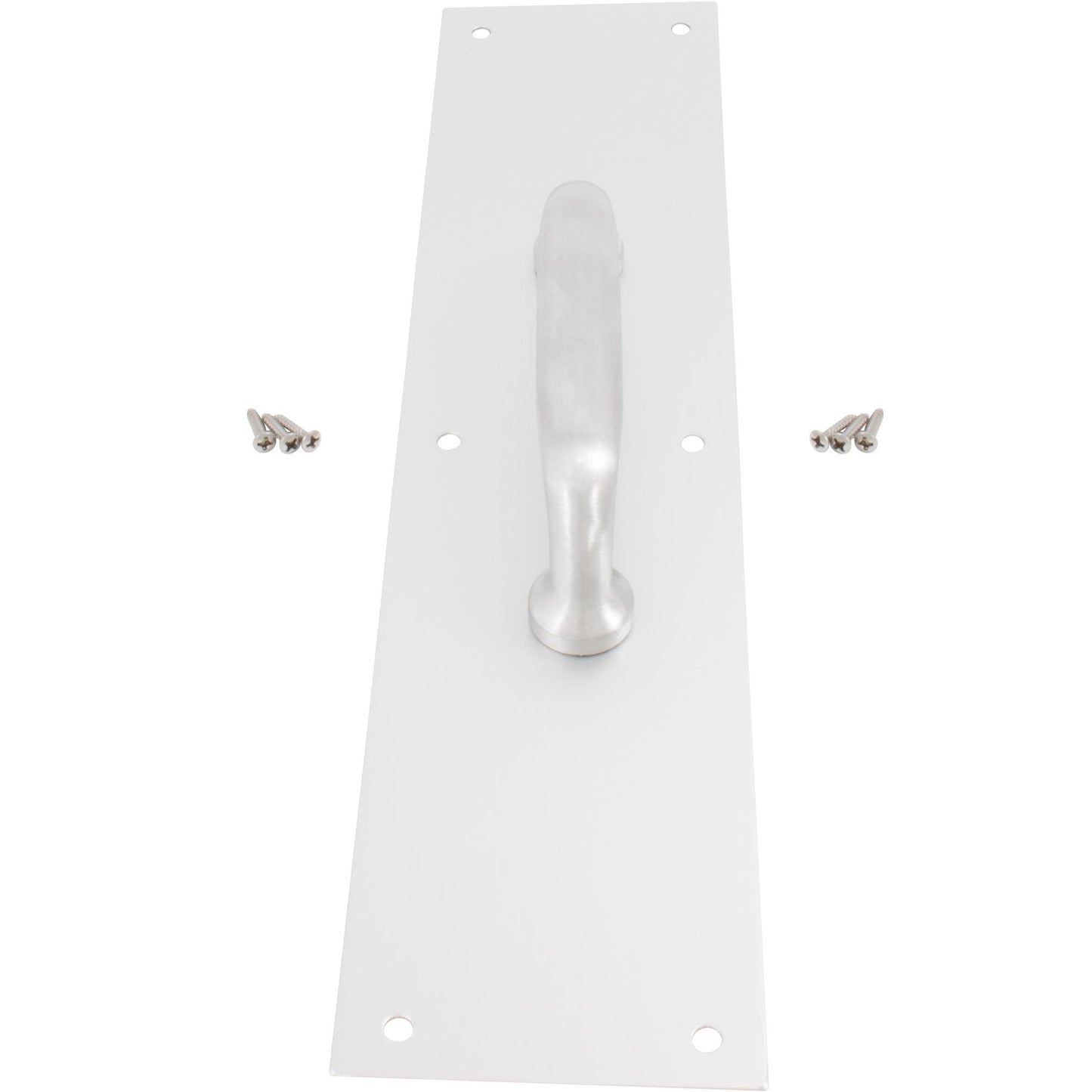 Stone Harbor Hardware Pull Plate, 3-1/2" x 15", Satin Aluminum