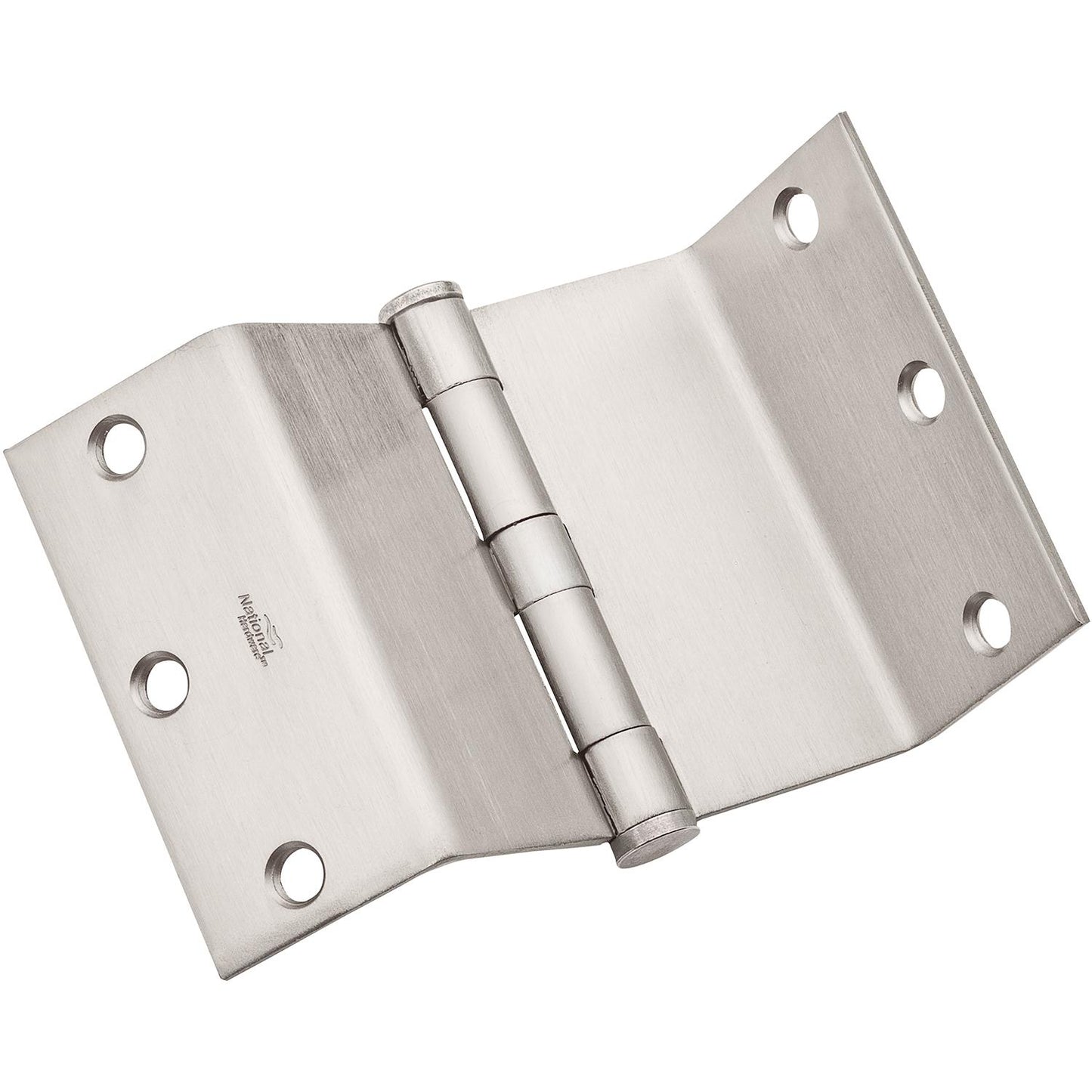 National Hardware N236-989 DPBF248 Swing Clear Hinge in Satin Nickel, 3-1/2 Inch