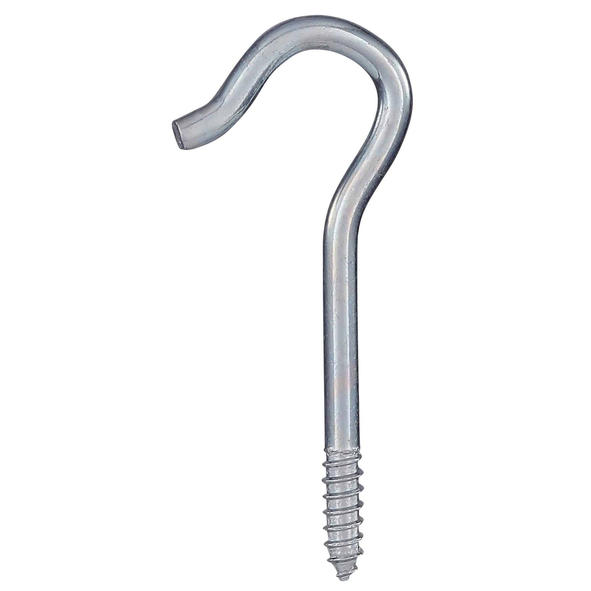 National Hardware -N100-191 TP2040 #8, 2-9/16" Ceiling Hook in Zinc-Plated, 25 pack