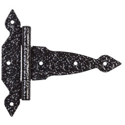SPB8411 6" Spear T-Hinge - Black