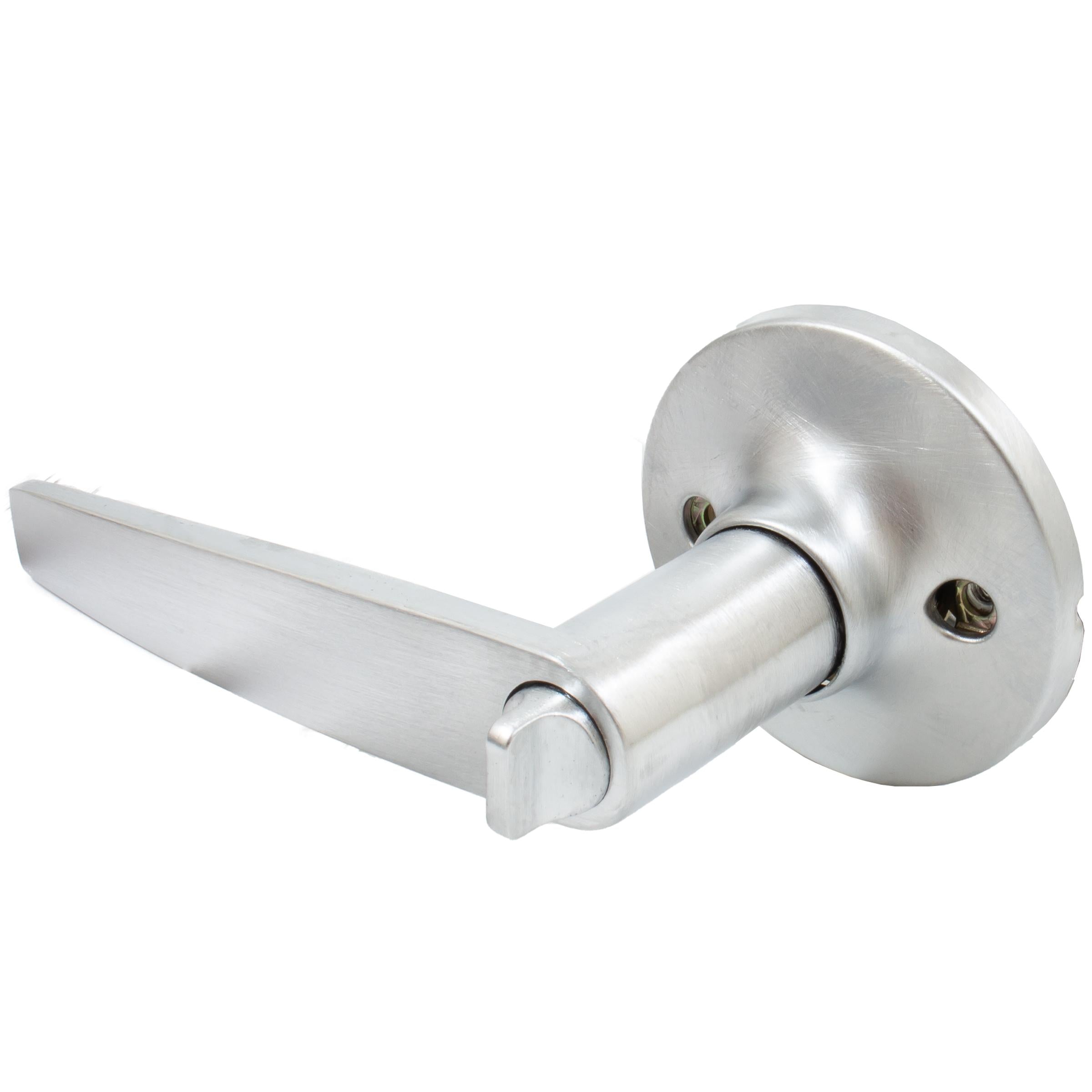 Stone Harbor Hardware Tucson Door Lever, Privacy (Bed/Bath) Latch, Satin Chrome