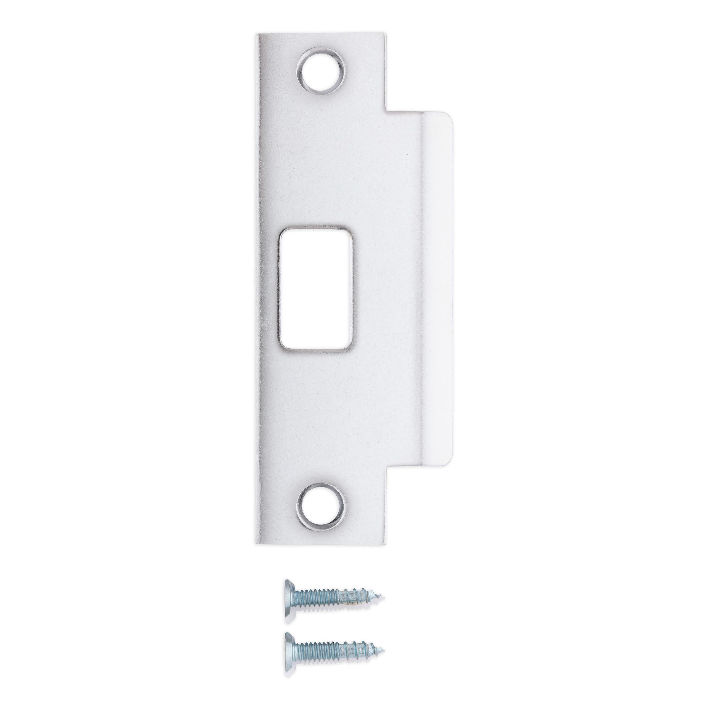 83846-004 4-7/8" x 1-1/4" ASA Full Lip Strike - Polished Chrome