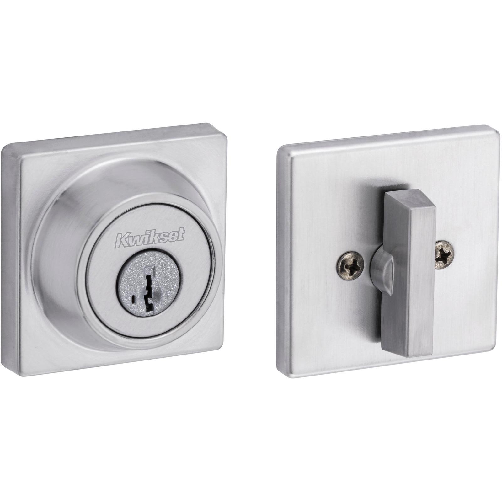 660 SQT 26D SMT RCAL RCS/5303 K3 Contemporary 1-Cyl Deadbolt - Satin Chrome