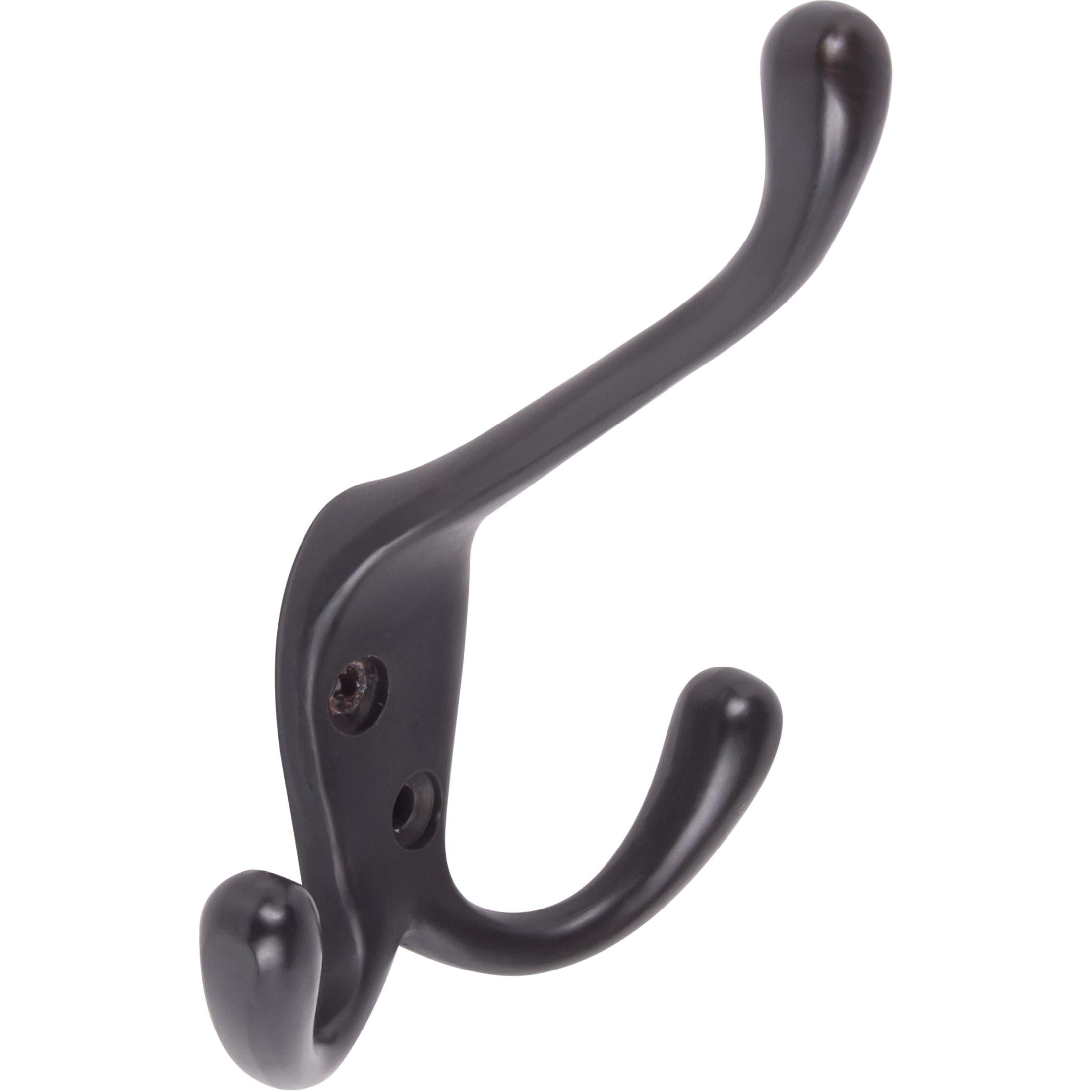Triple Robe Hook, 3-15/16" High, Multiple Projections