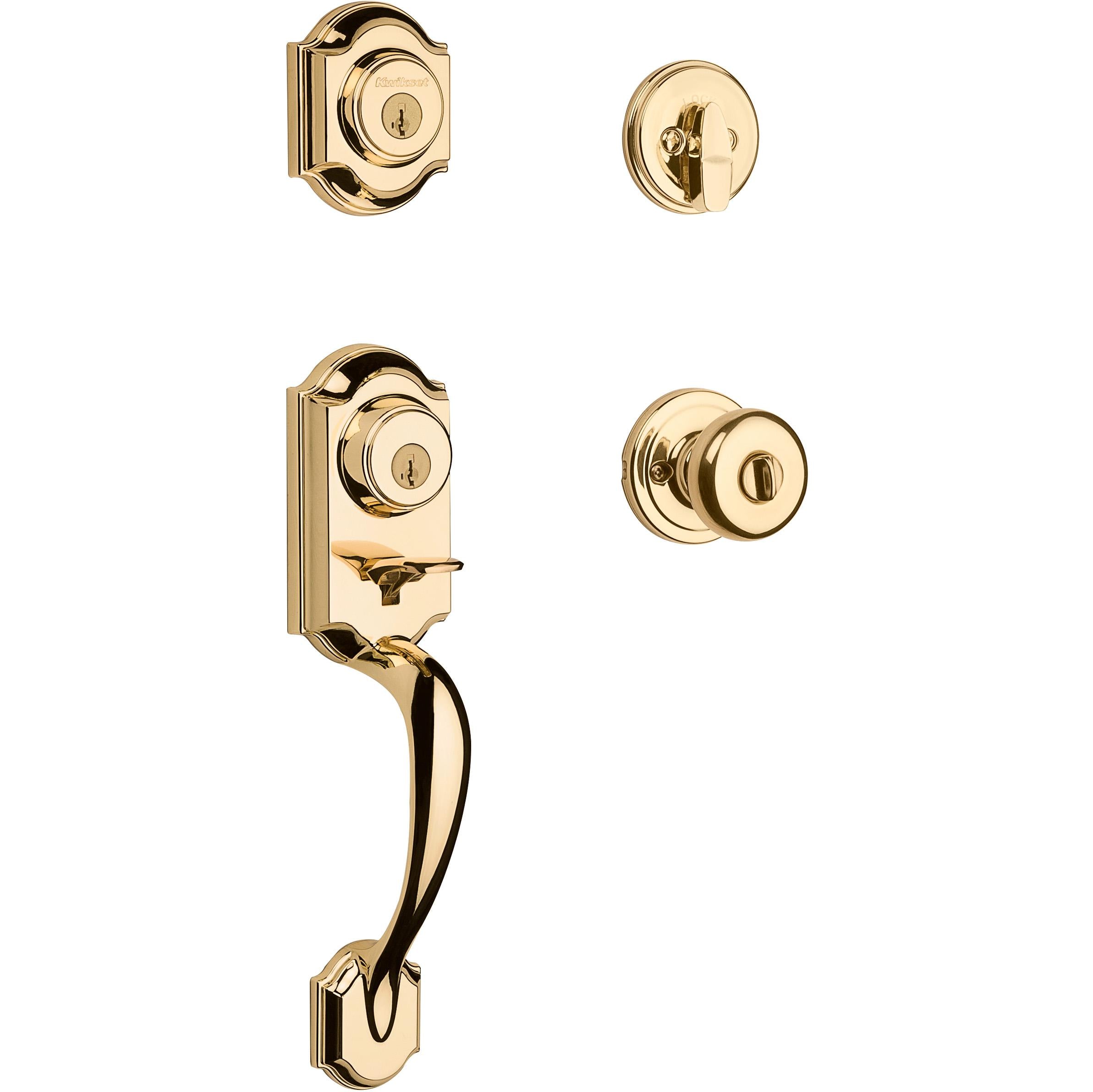 553MNHXJ 3 SMT RBP Montara / Juno Two Point Locking Handleset - Polished Brass