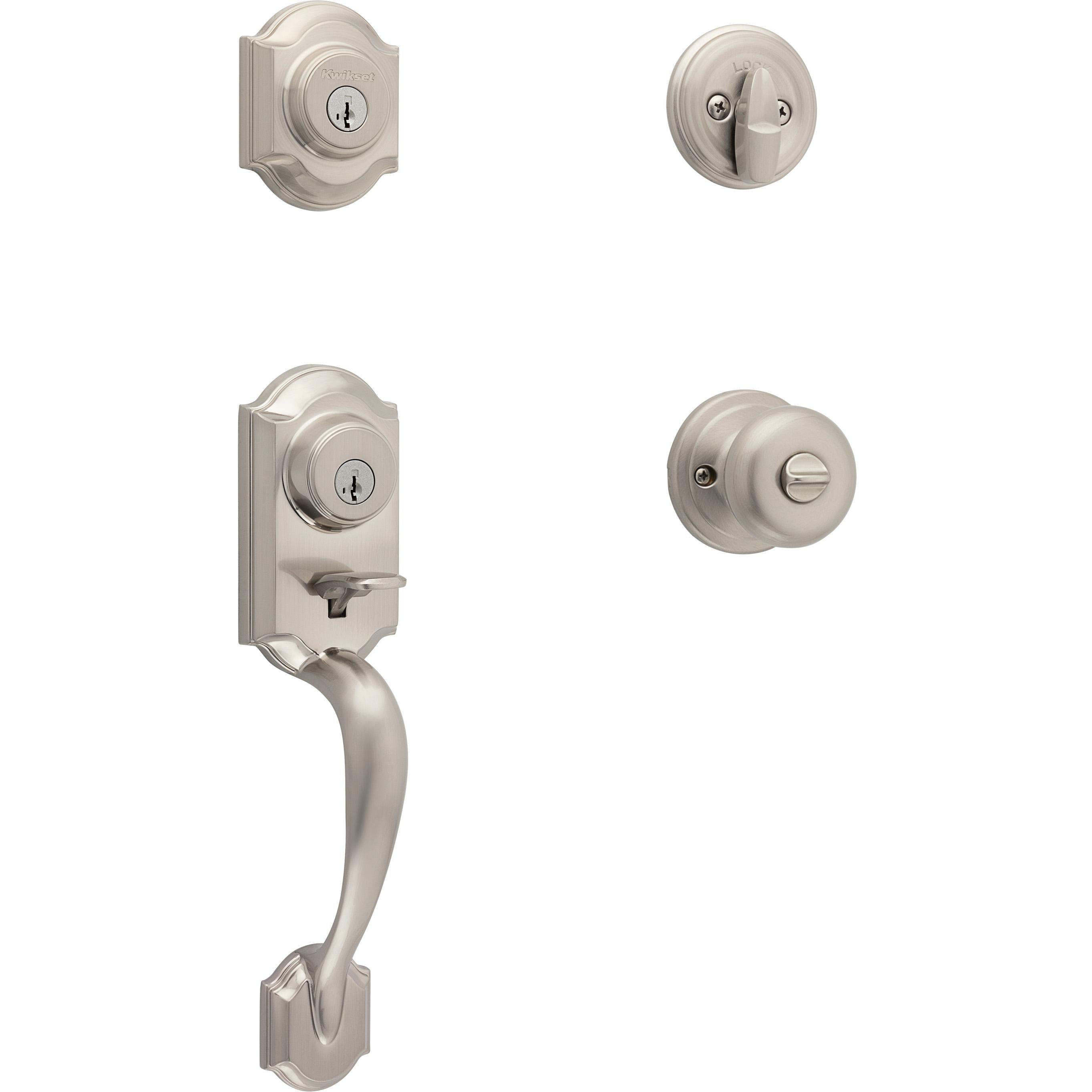 553MNHXJ 15 SMT RBP Montara / Juno Two Point Locking Handleset - Satin Nickel